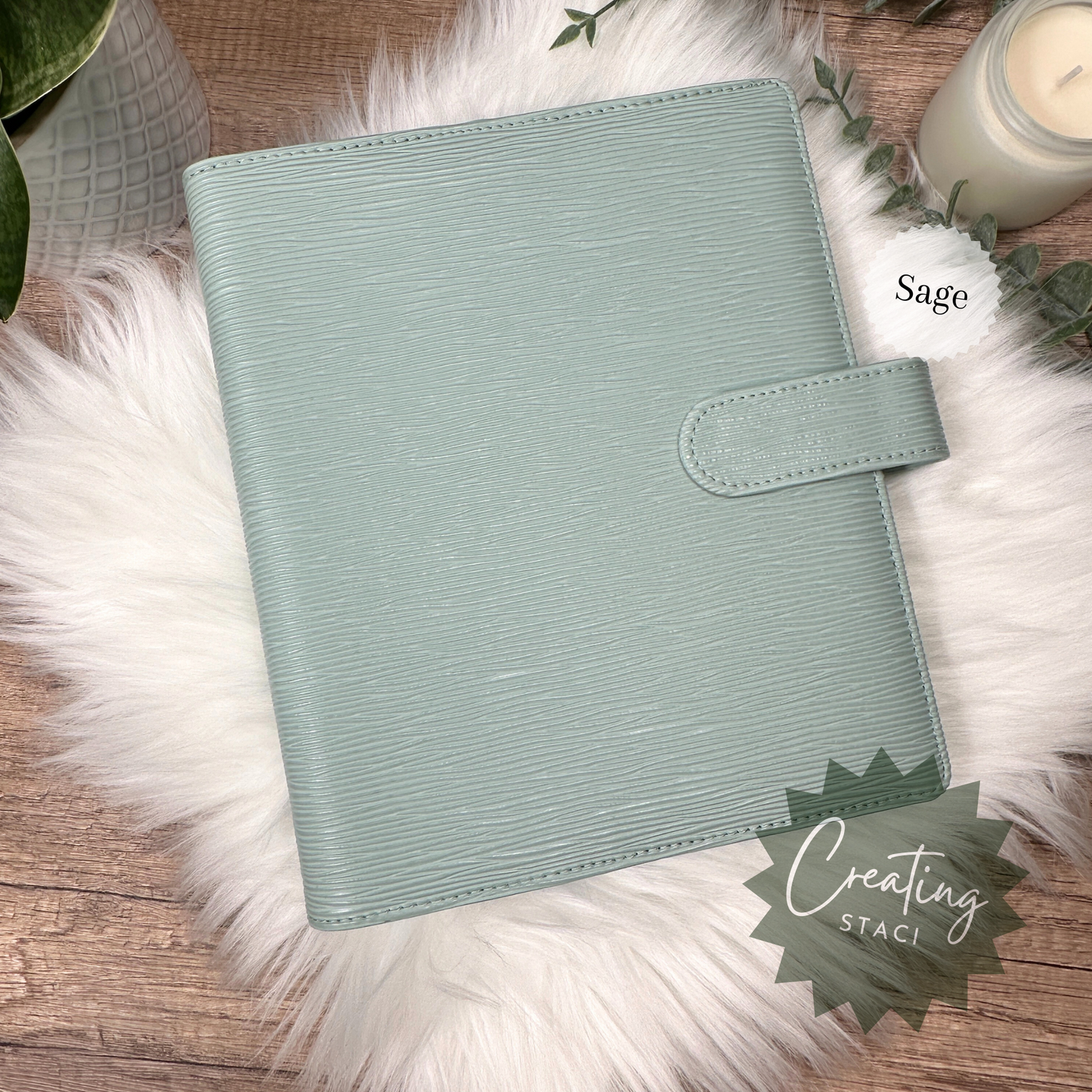 A5 Saffiano Binder