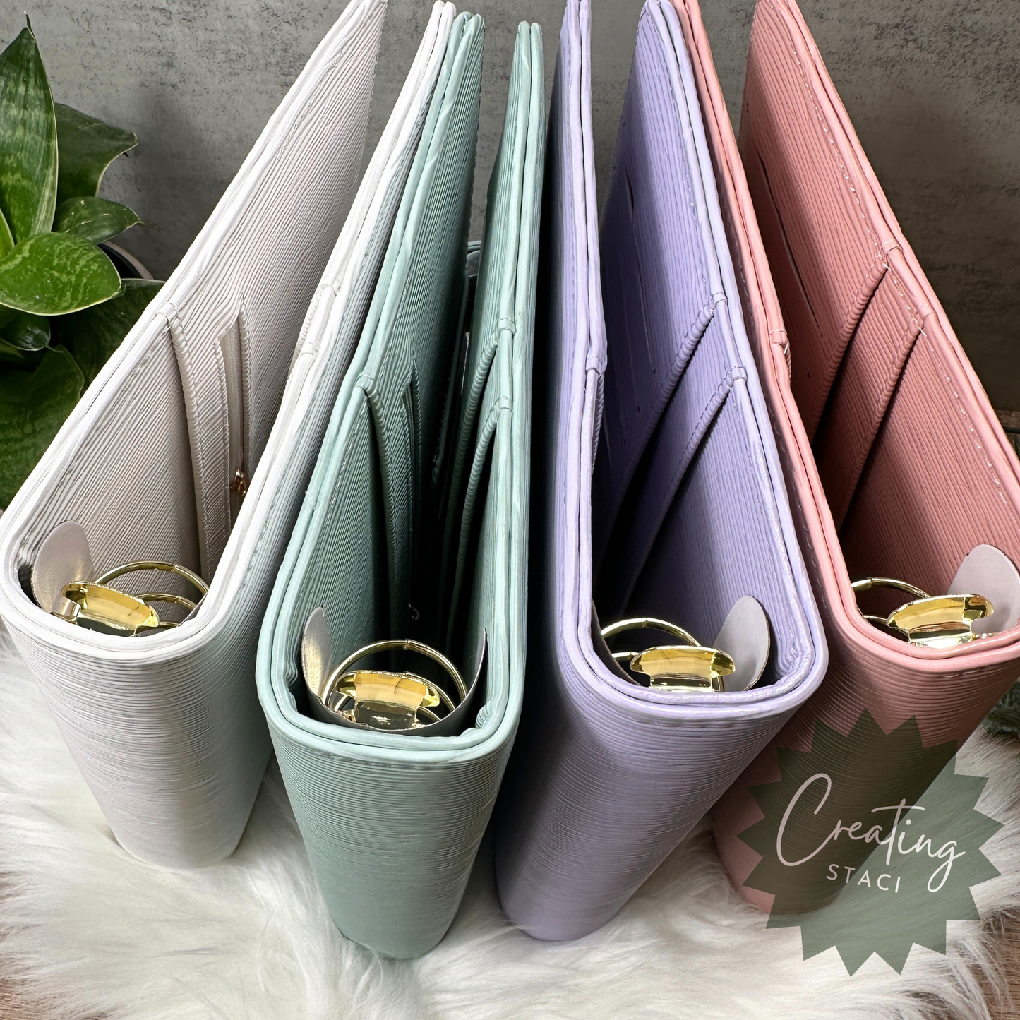 A5 Saffiano Binder