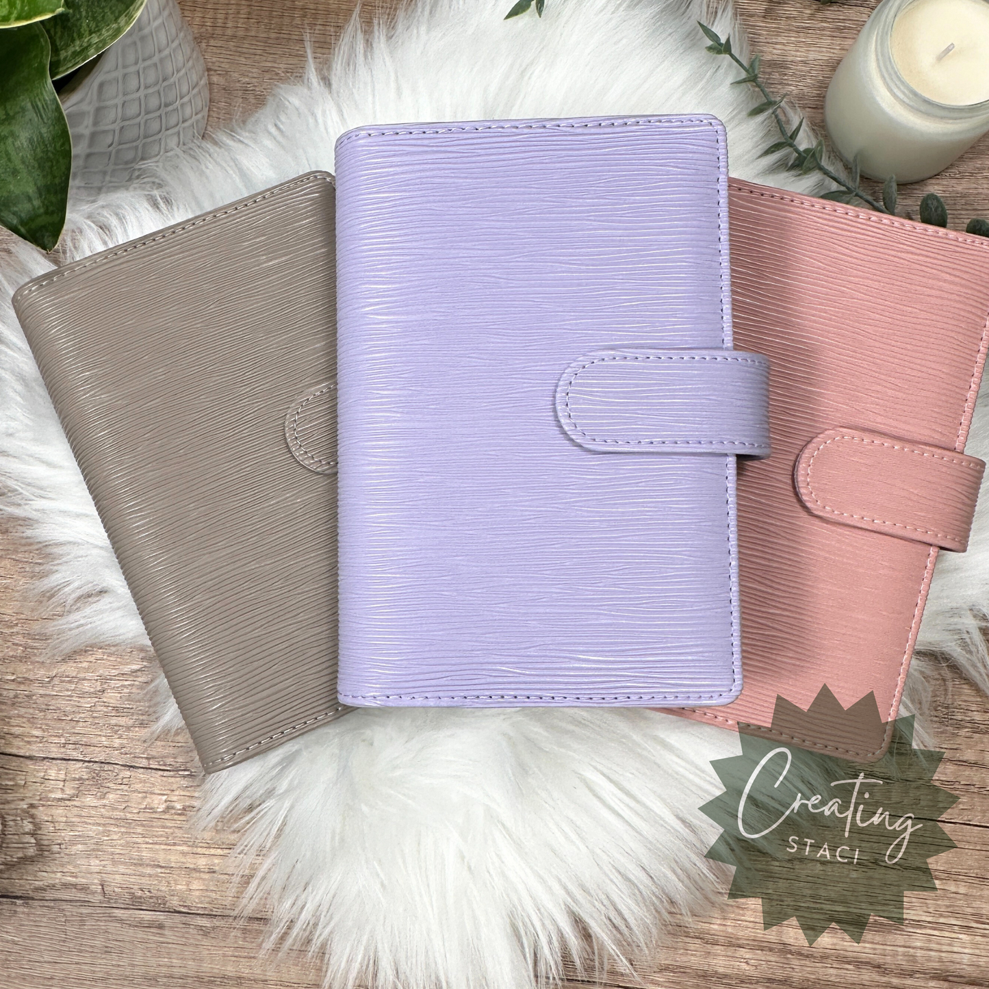 A6 Saffiano Binder