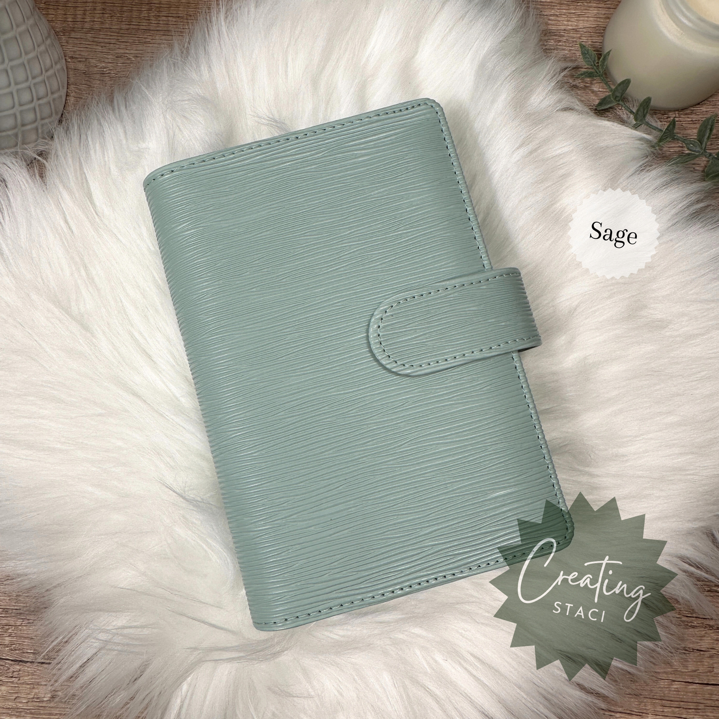 A6 Saffiano Binder