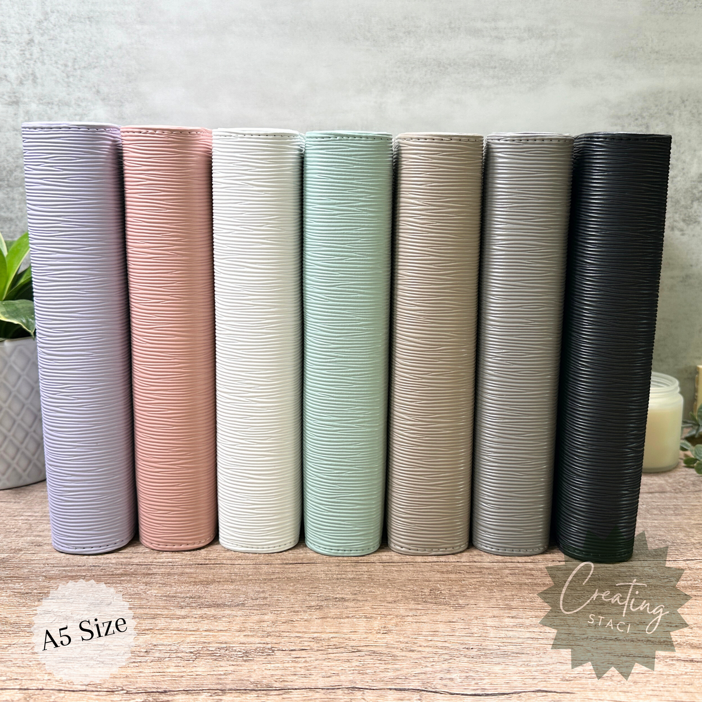 A5 Saffiano Binder