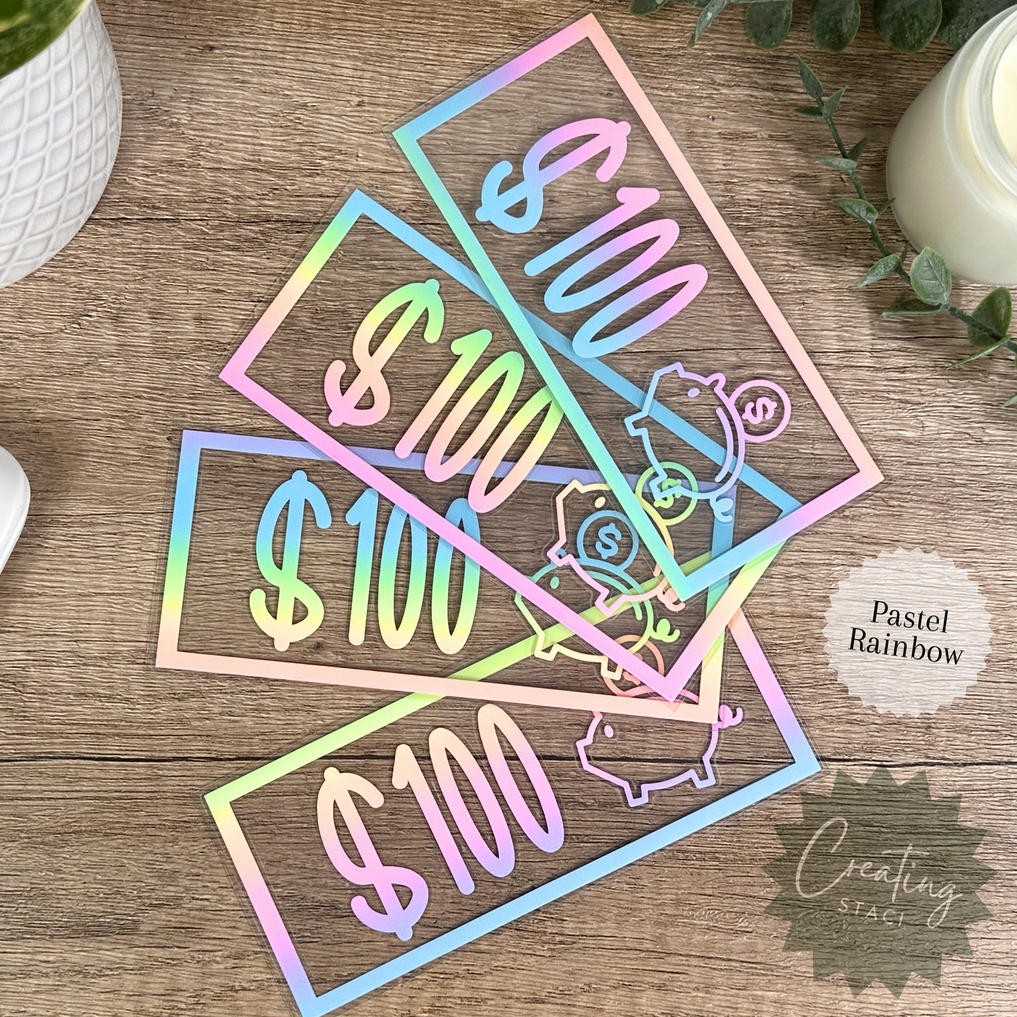 Personalized Laminated Placeholders
