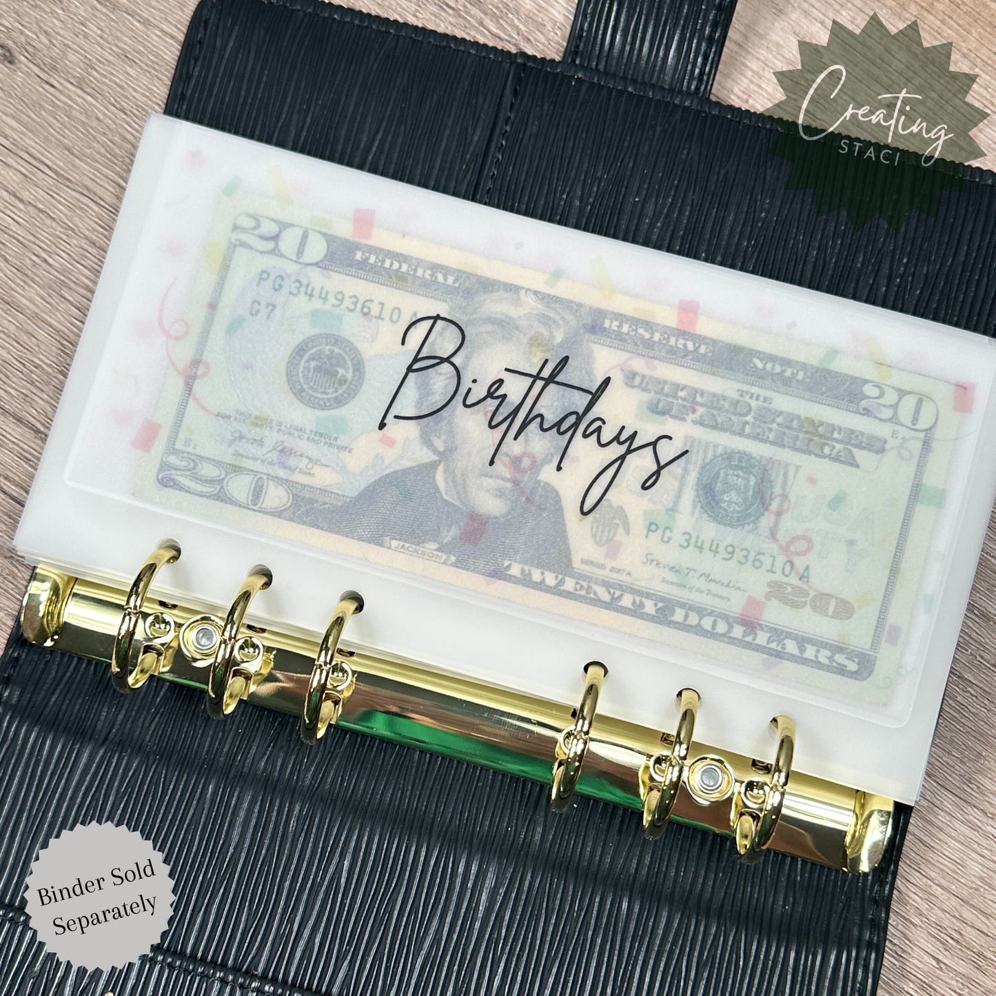 A6 Matte Holiday Cash Budgeting Envelopes