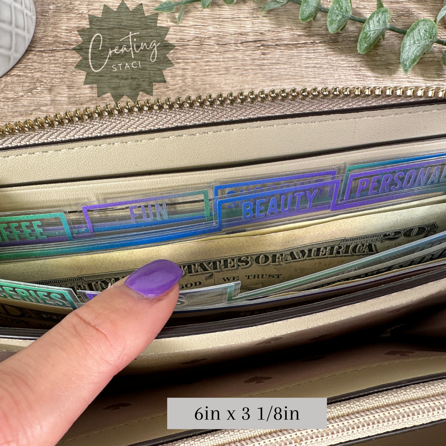 Wallet Dividers with Tabs