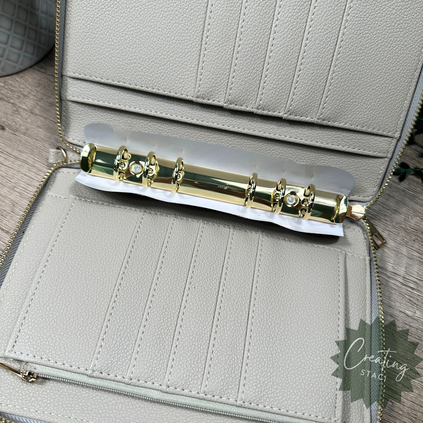 A6 Zipper Binder