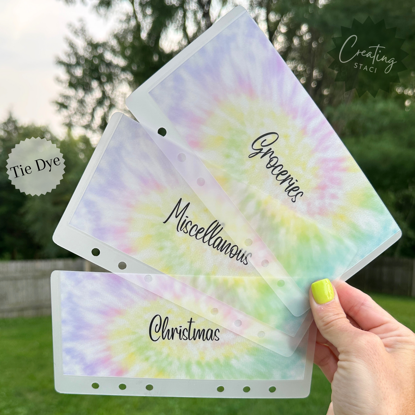 A6 Matte Colored Cash Envelopes