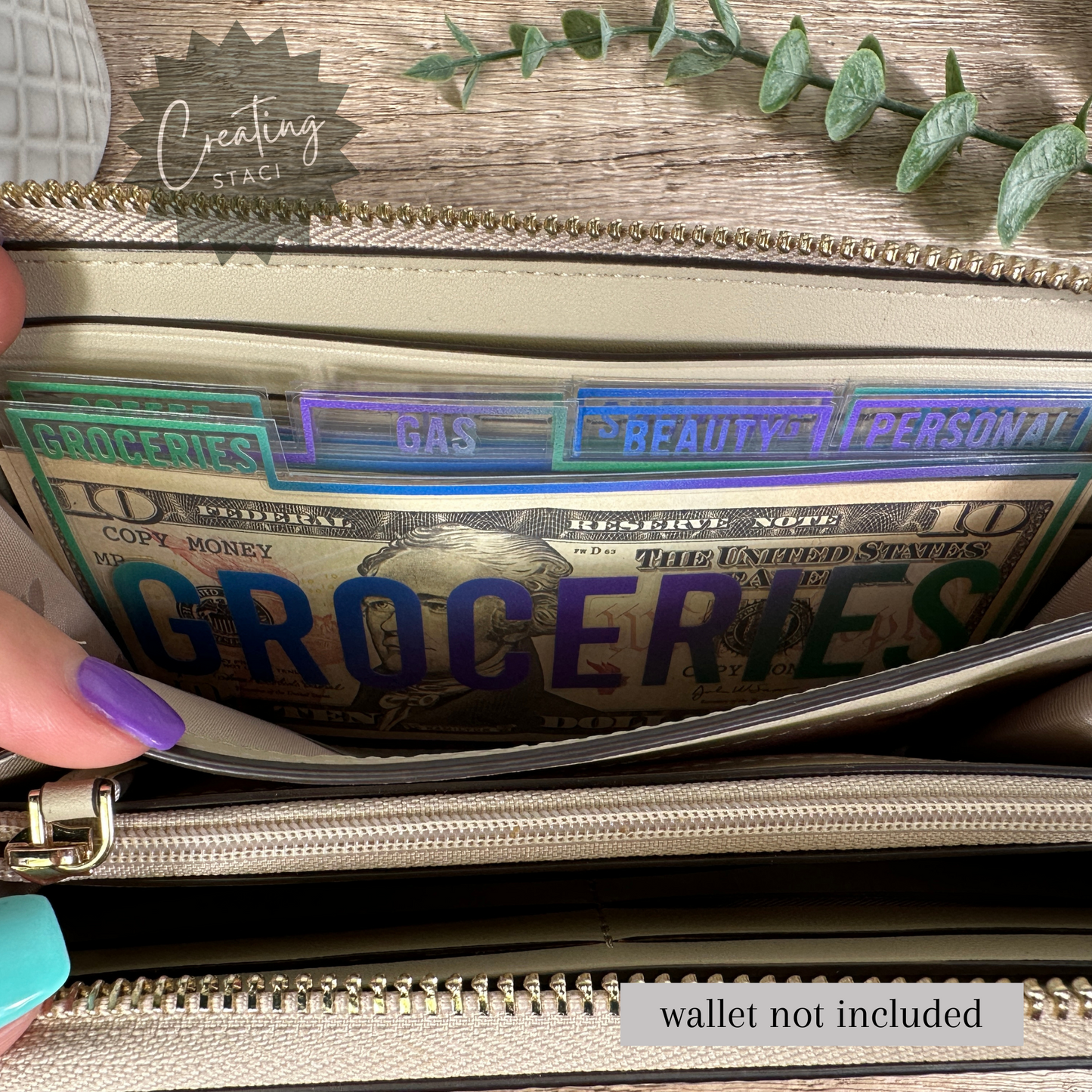 Wallet Dividers with Tabs