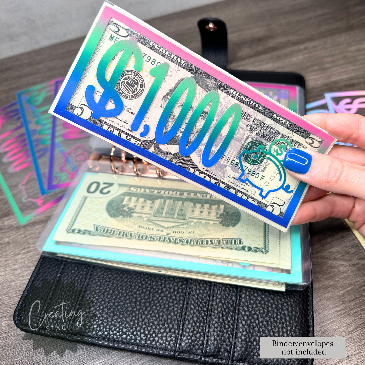 Personalized Laminated Placeholders