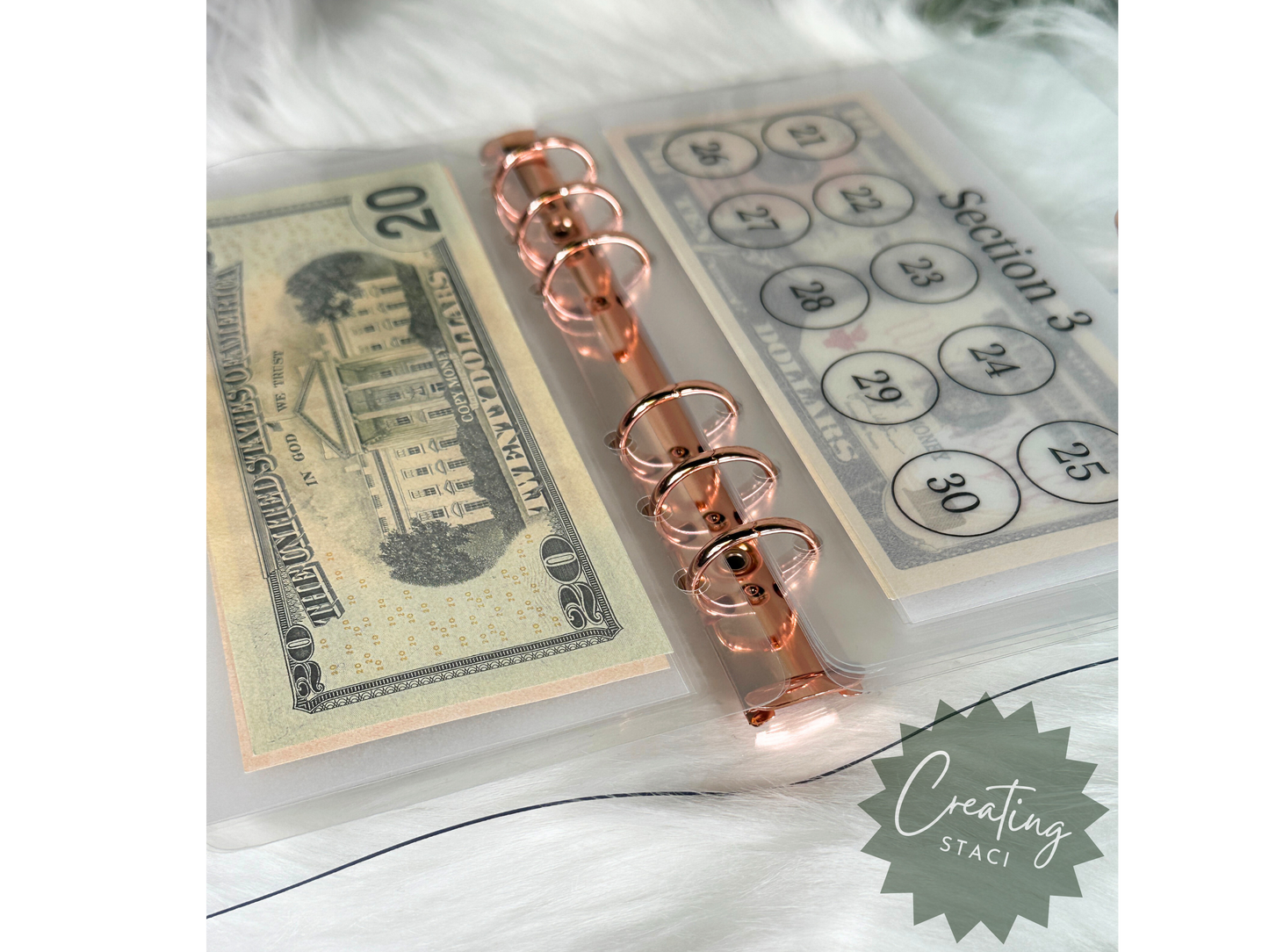 100 Envelope Vellum Savings Challenge
