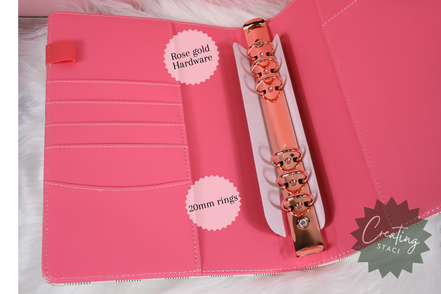 A5 Checkered Binder