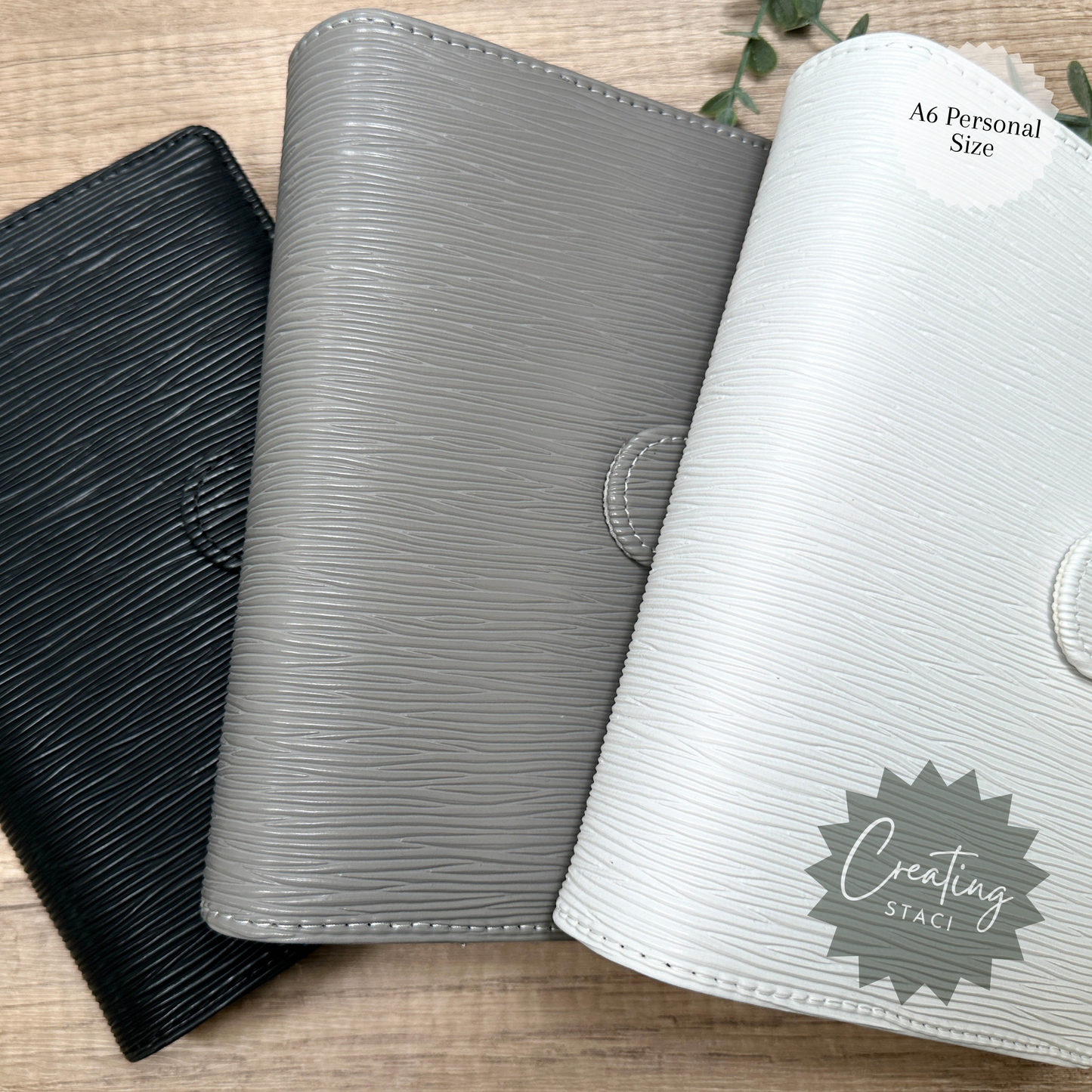 A6 Saffiano Binder