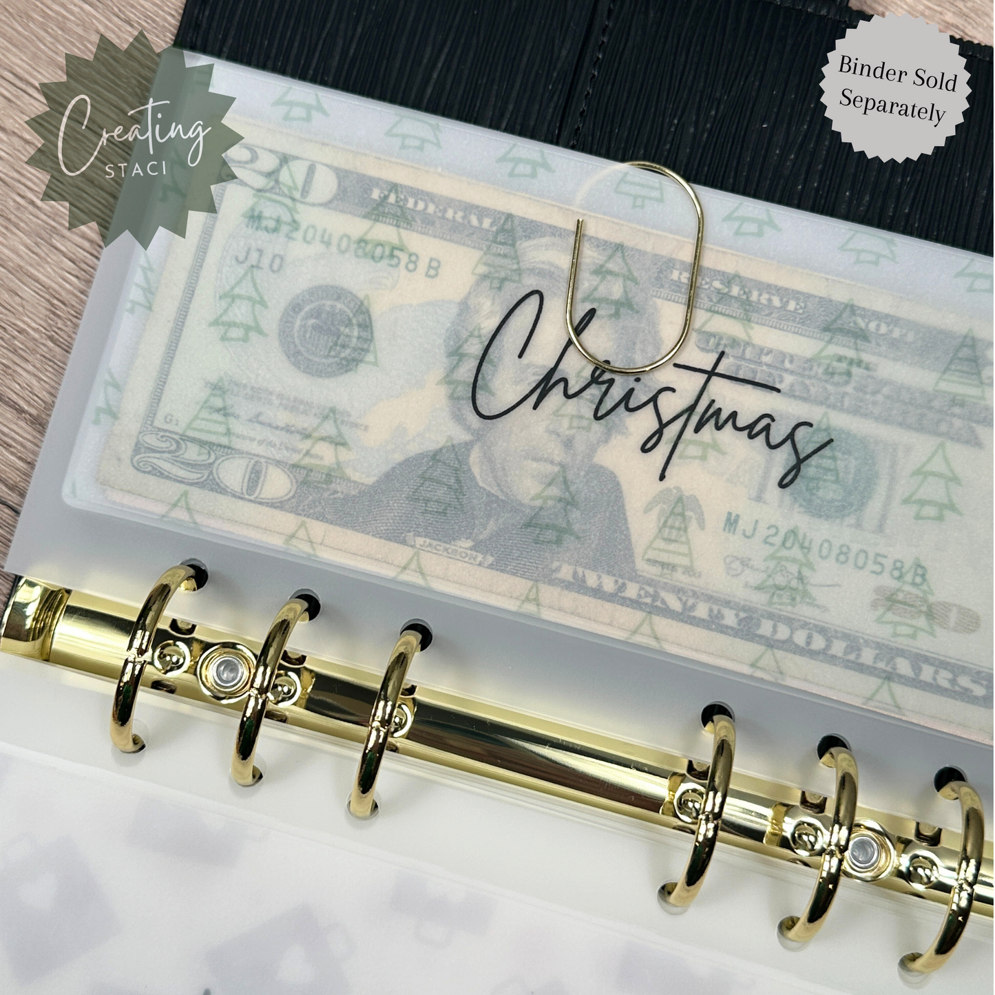 A6 Matte Holiday Cash Budgeting Envelopes