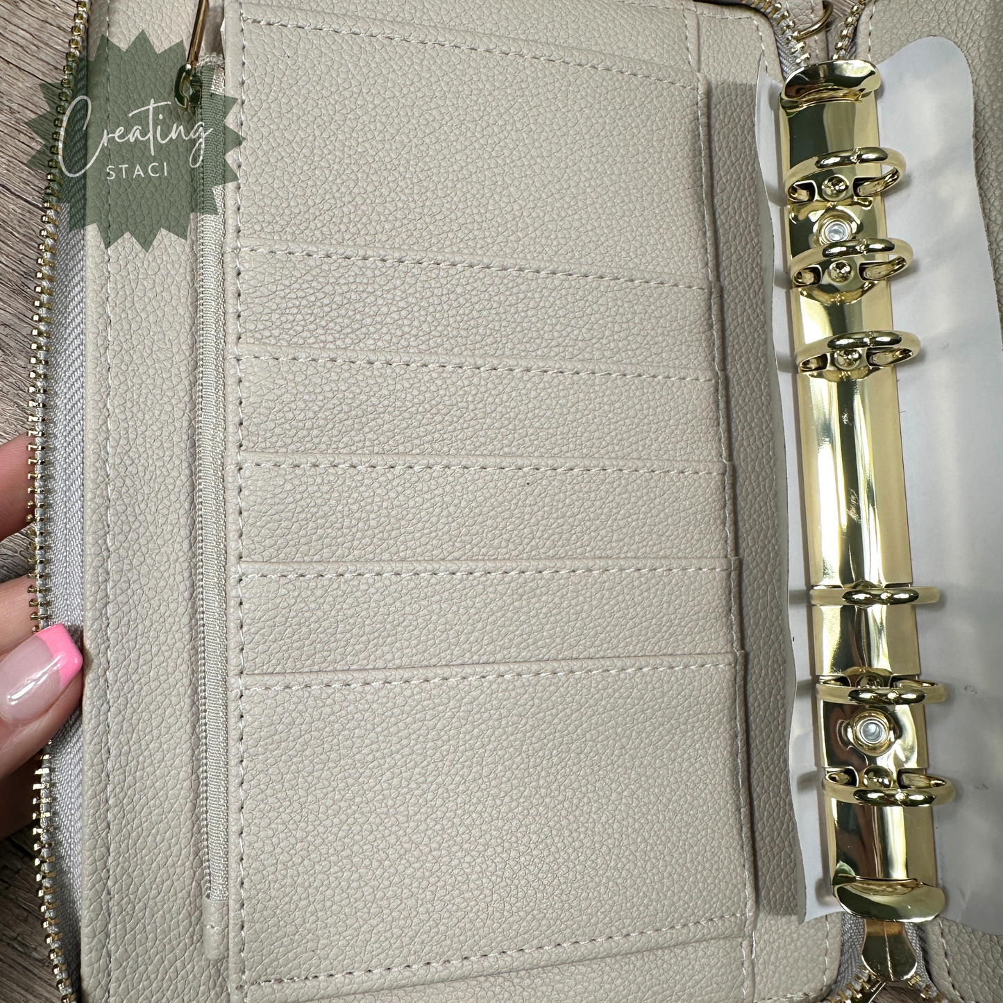 A6 Zipper Binder