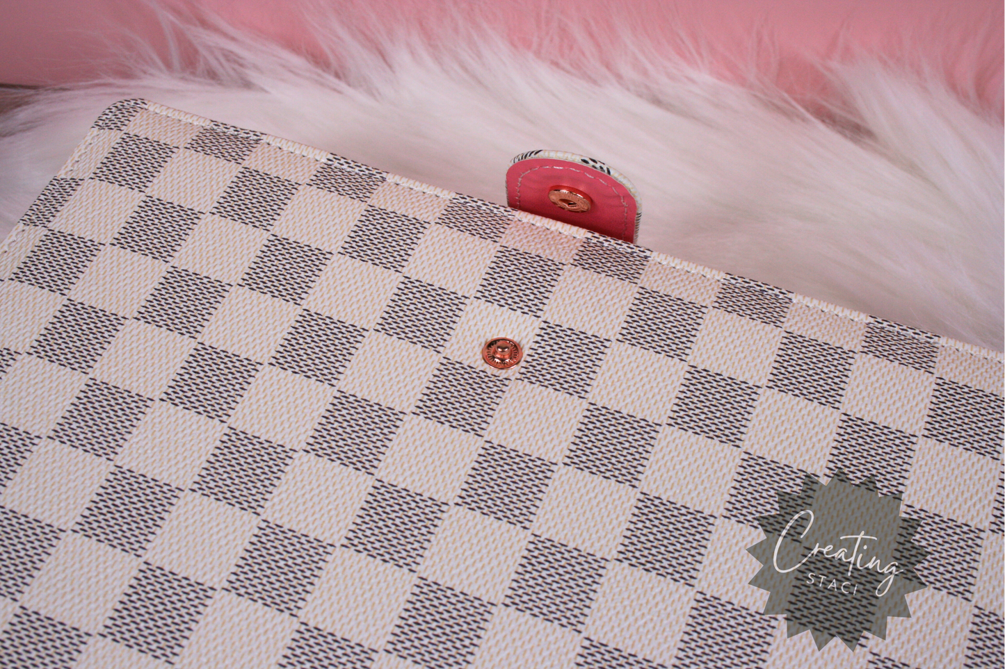 A5 Checkered Binder