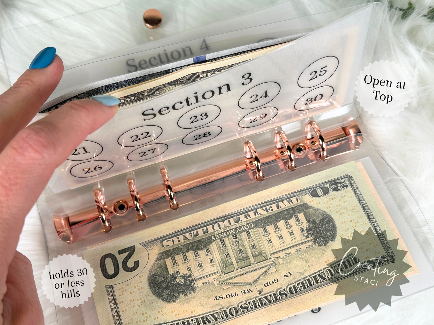 100 Envelope Vellum Savings Challenge