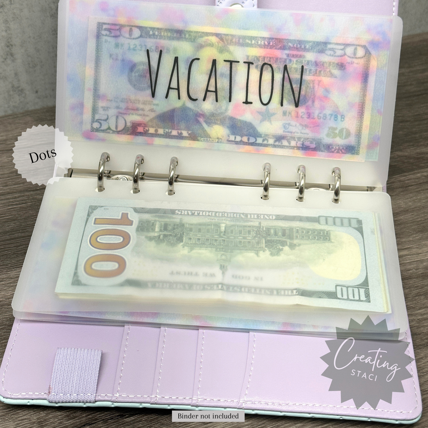 A6 Matte Colored Cash Envelopes