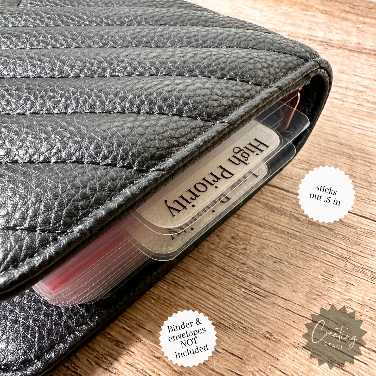 A6 Binder Bookmarks