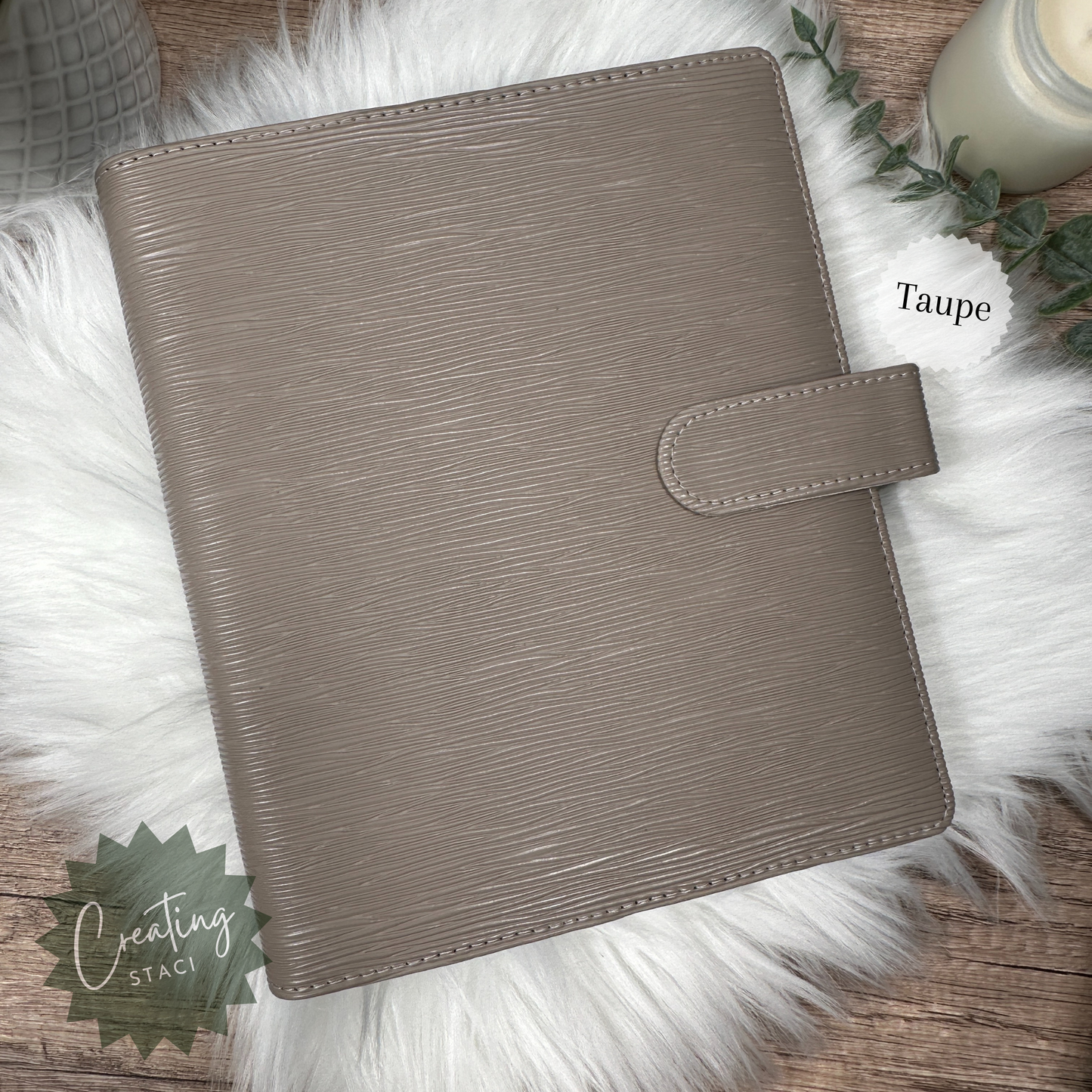 A5 Saffiano Binder