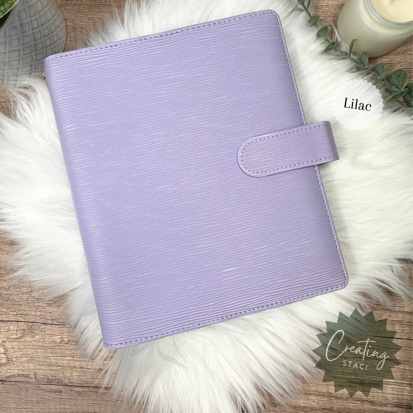 A5 Saffiano Binder