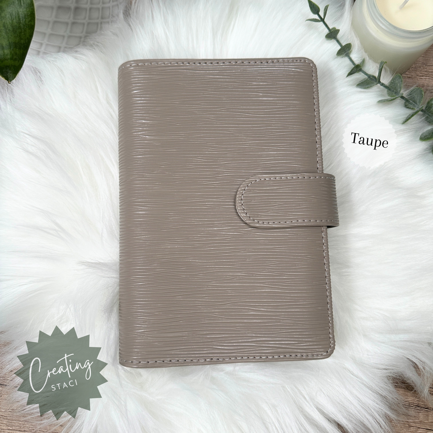A6 Saffiano Binder