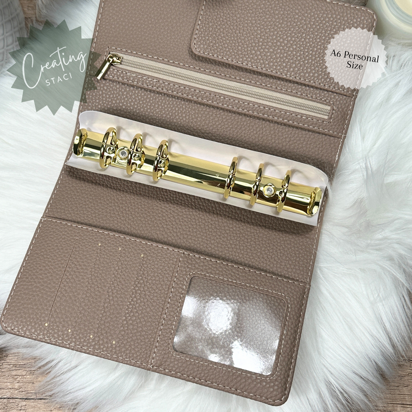 A6 Pebble Binder