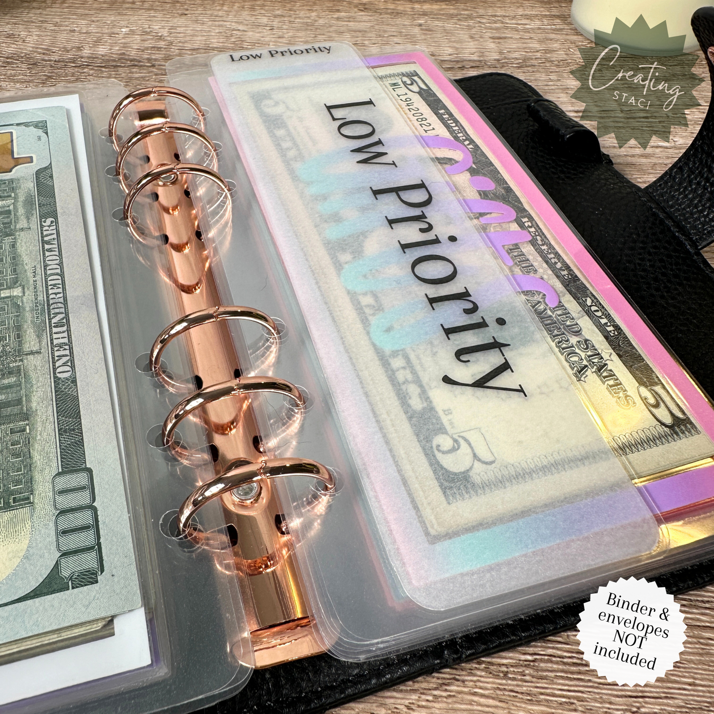 A6 Binder Bookmarks