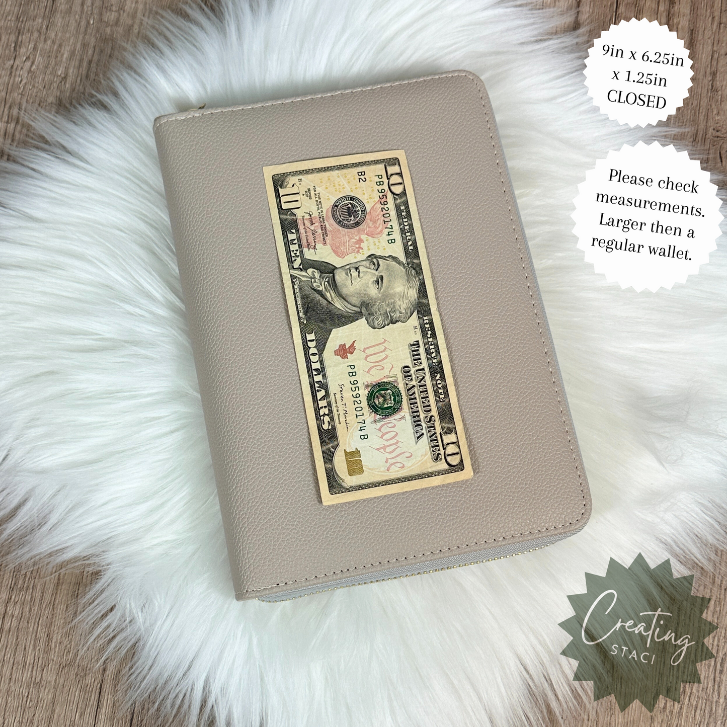 A6 Zipper Binder