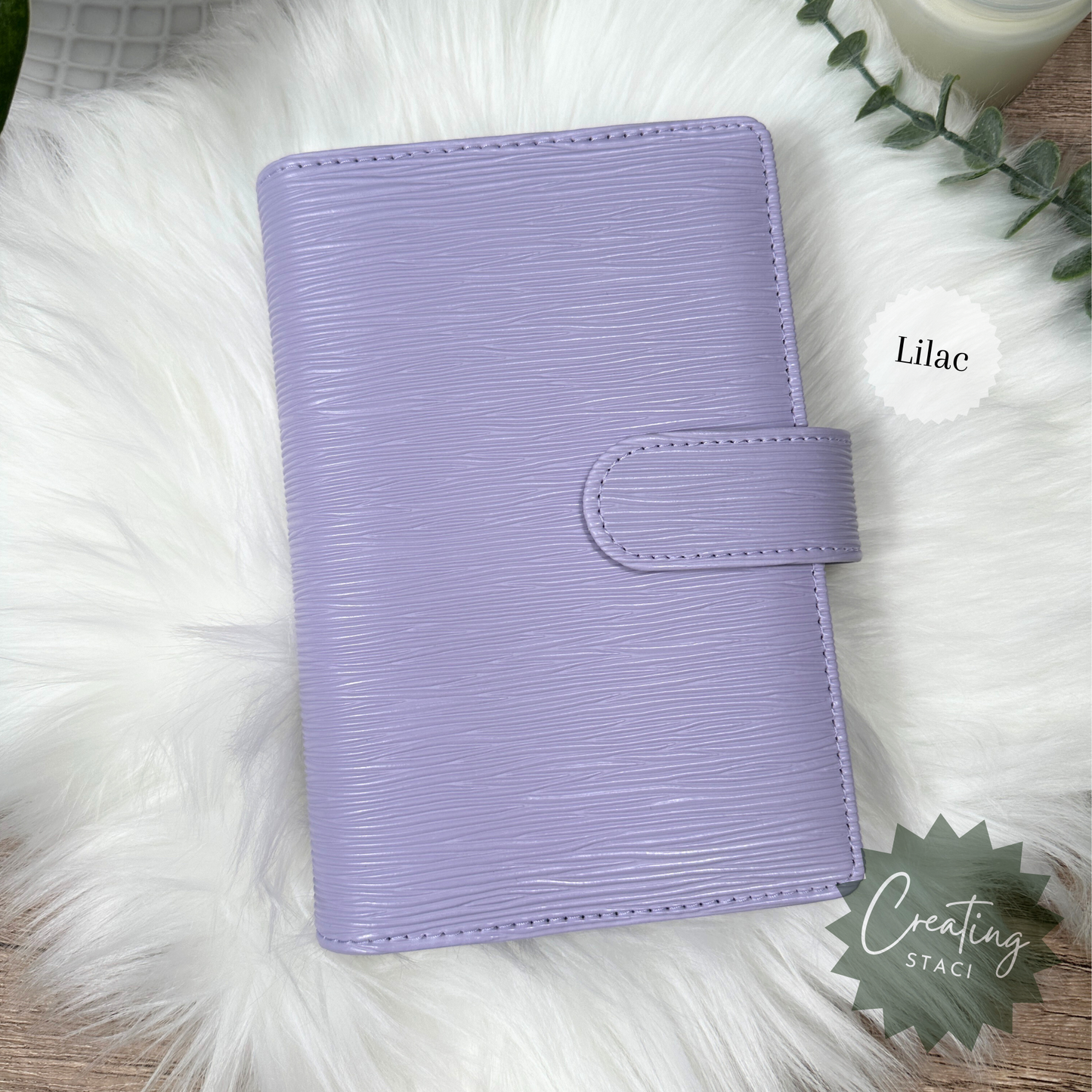 A6 Saffiano Binder