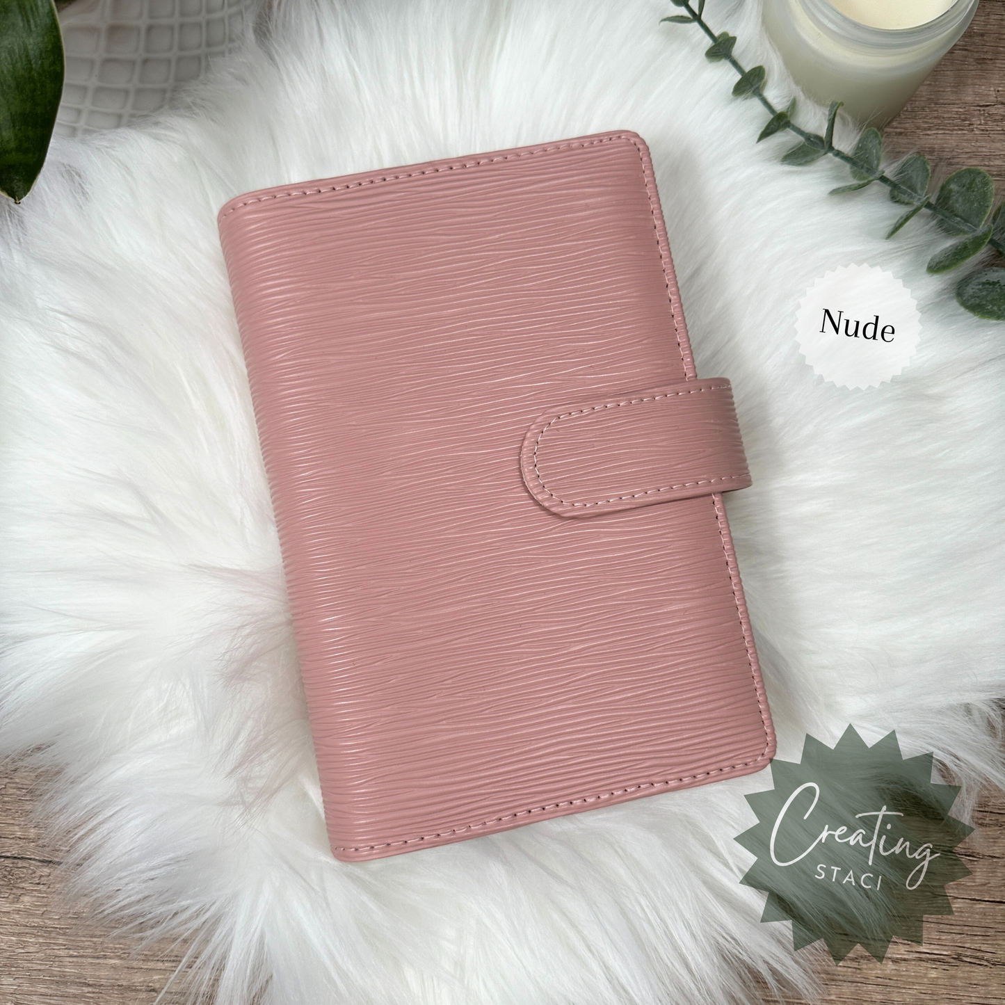 A6 Saffiano Binder