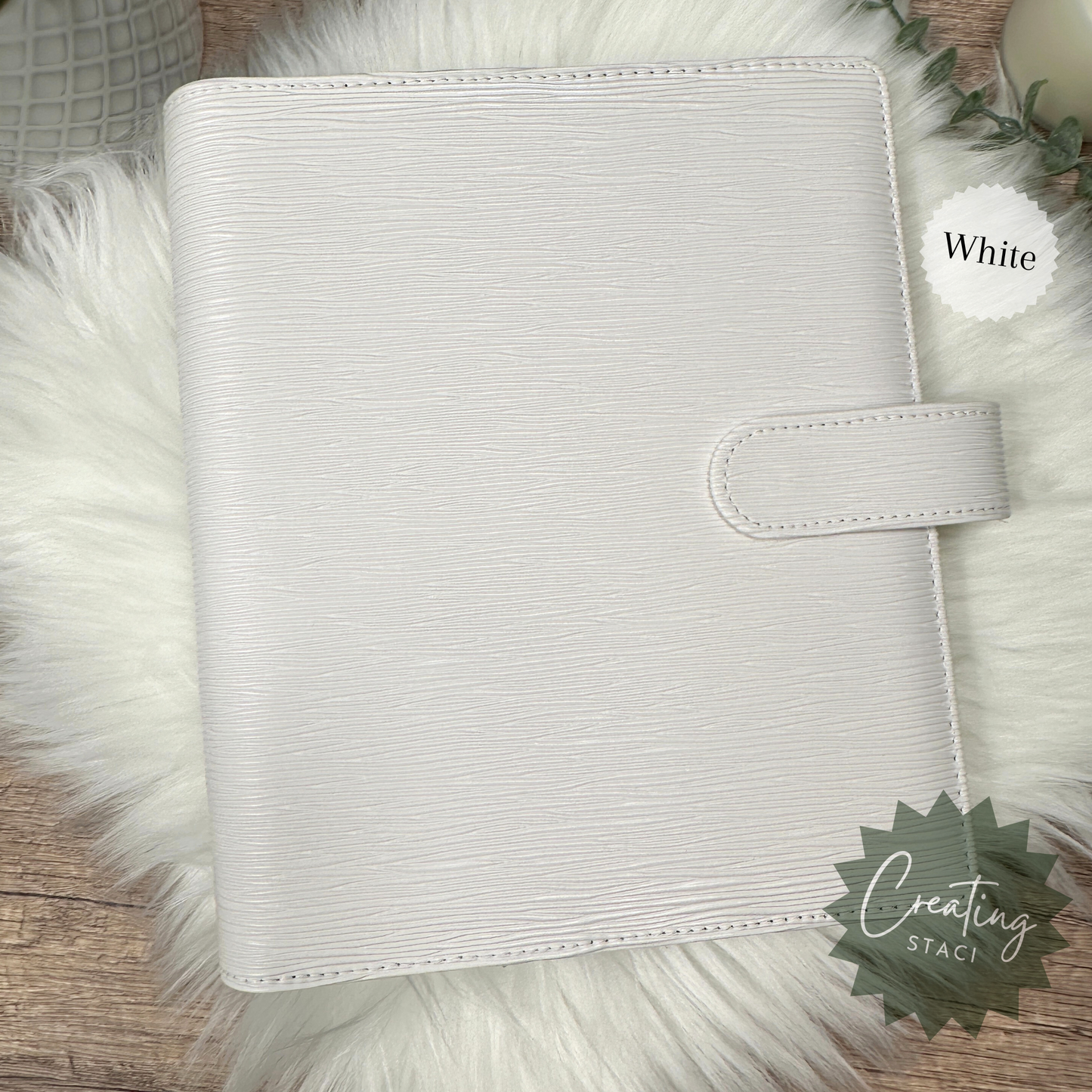 A5 Saffiano Binder