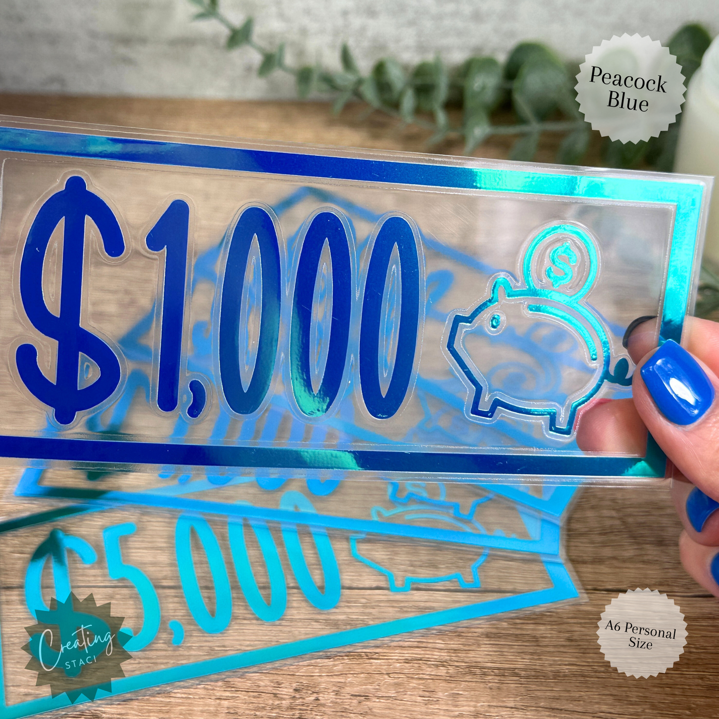Personalized Laminated Placeholders