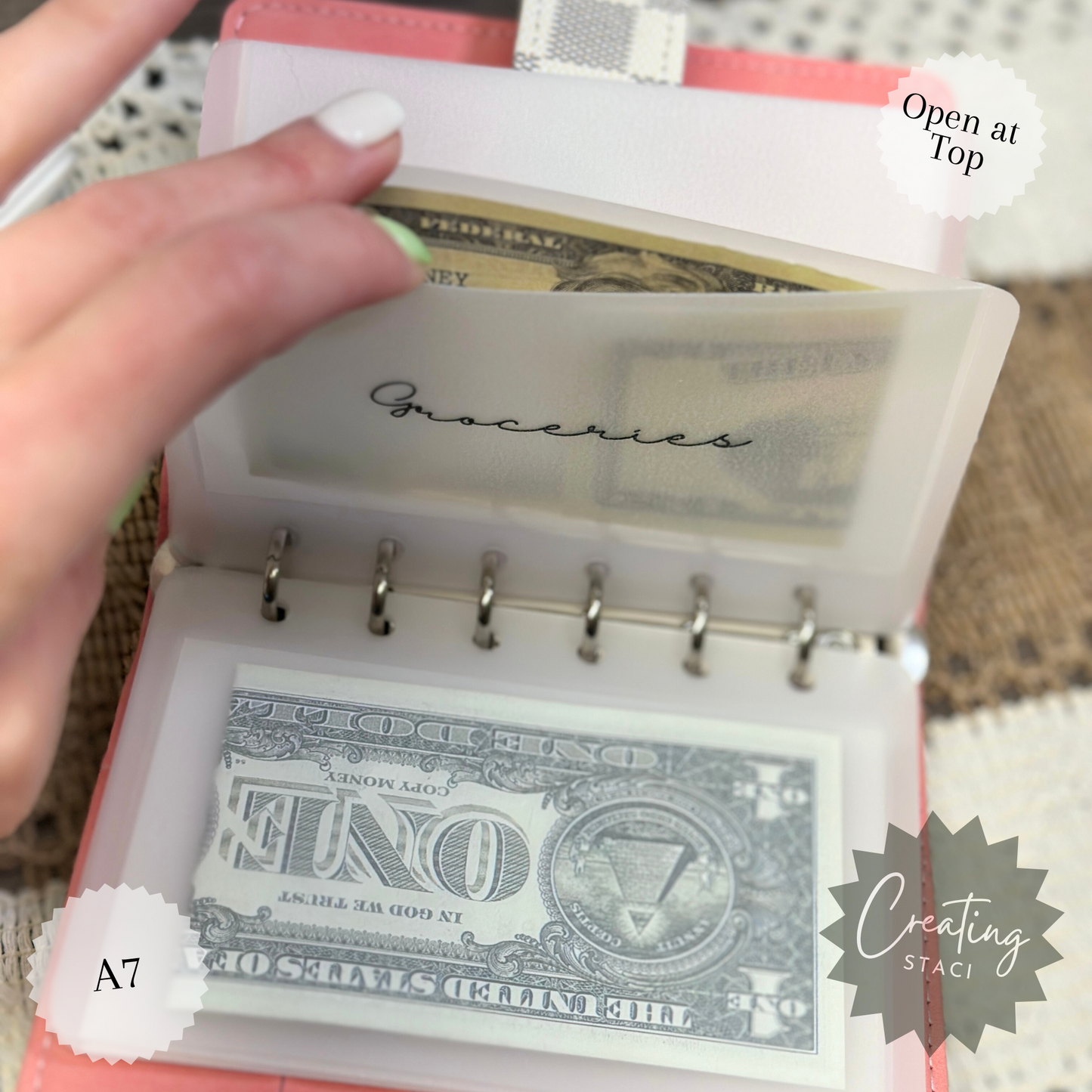 A7 Vellum Cash Envelopes