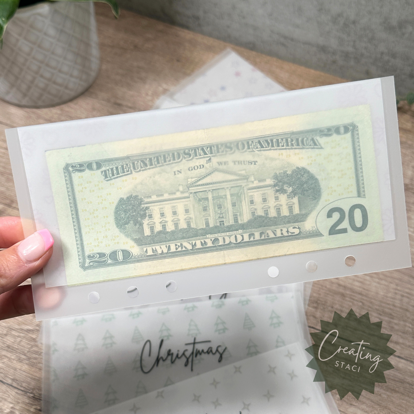 A6 Matte Holiday Cash Budgeting Envelopes