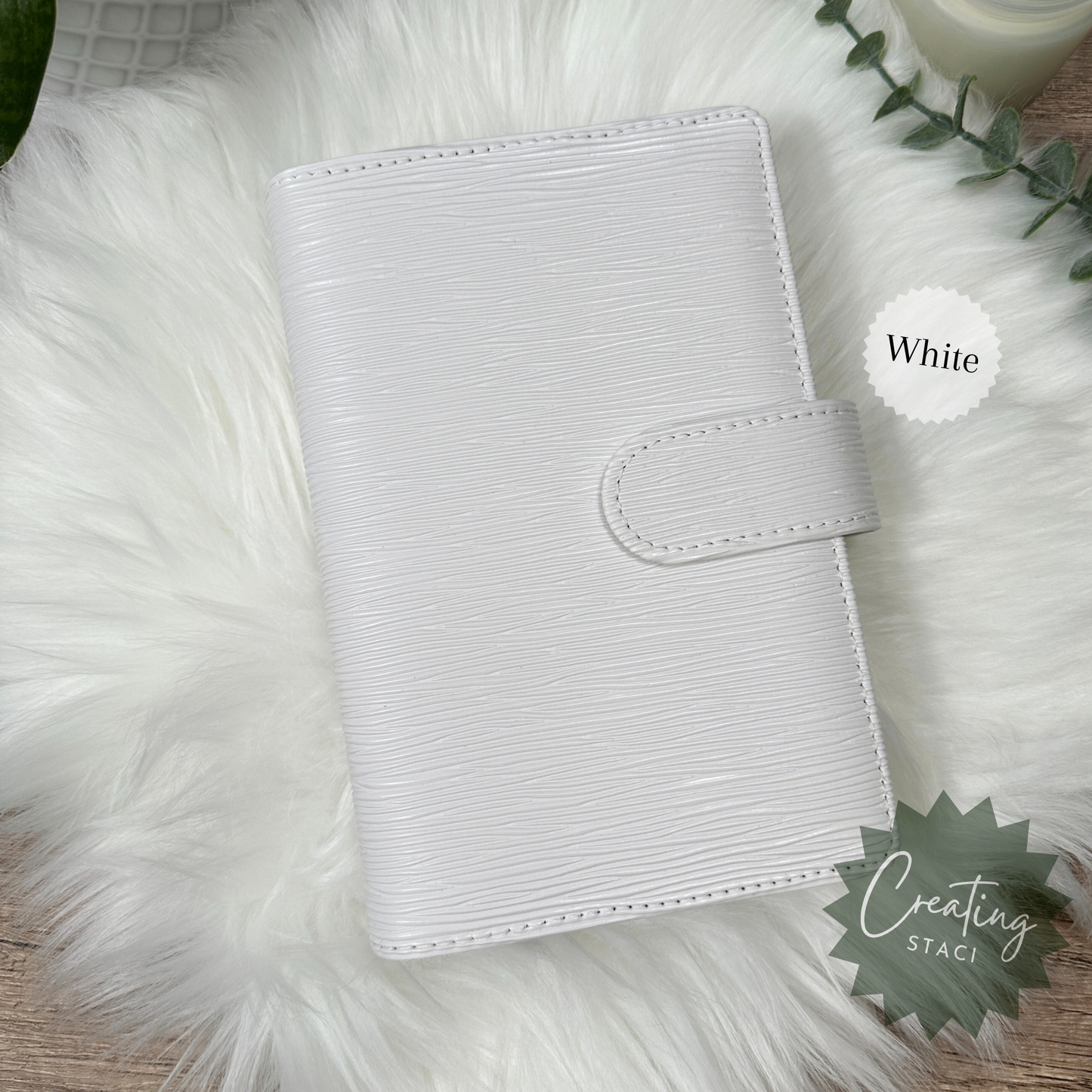 A6 Saffiano Binder