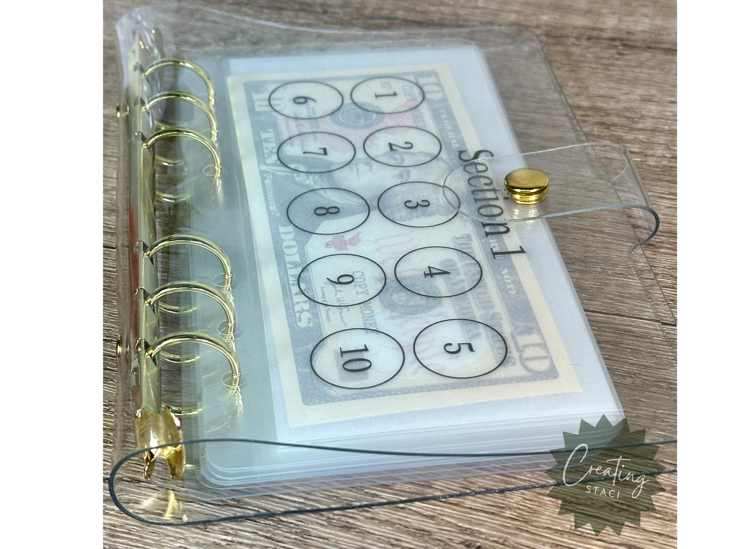 100 Envelope Vellum Savings Challenge