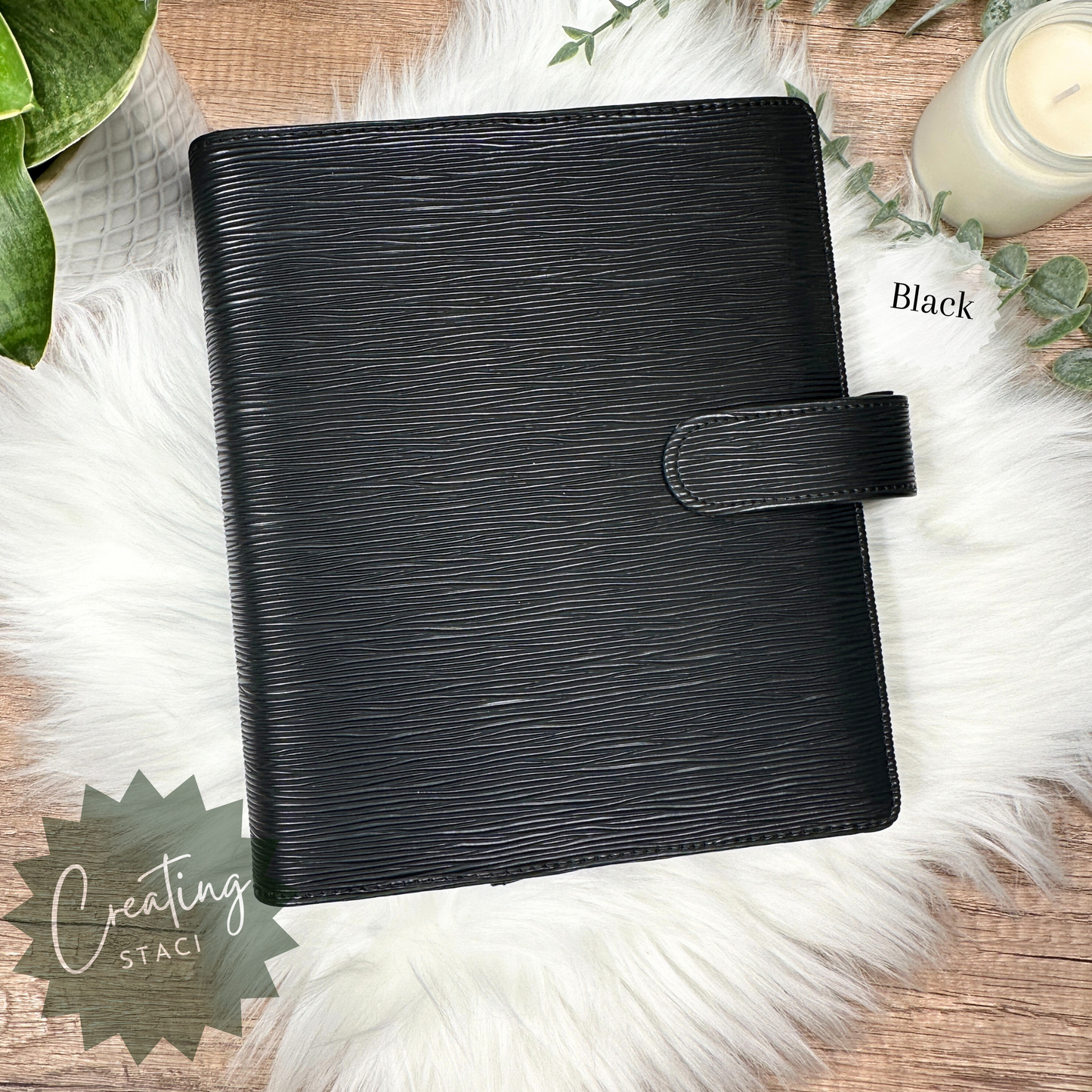 A5 Saffiano Binder