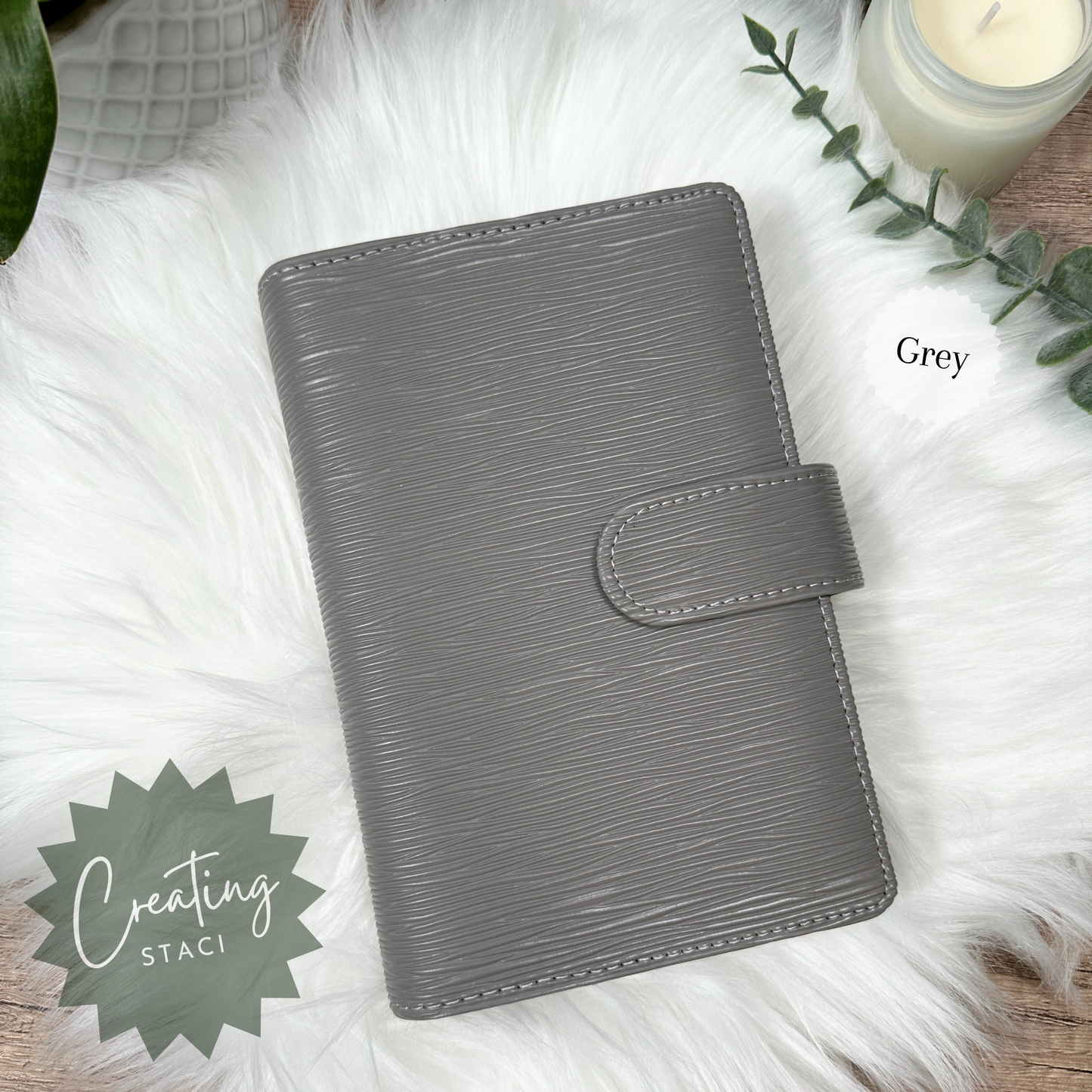 A6 Saffiano Binder