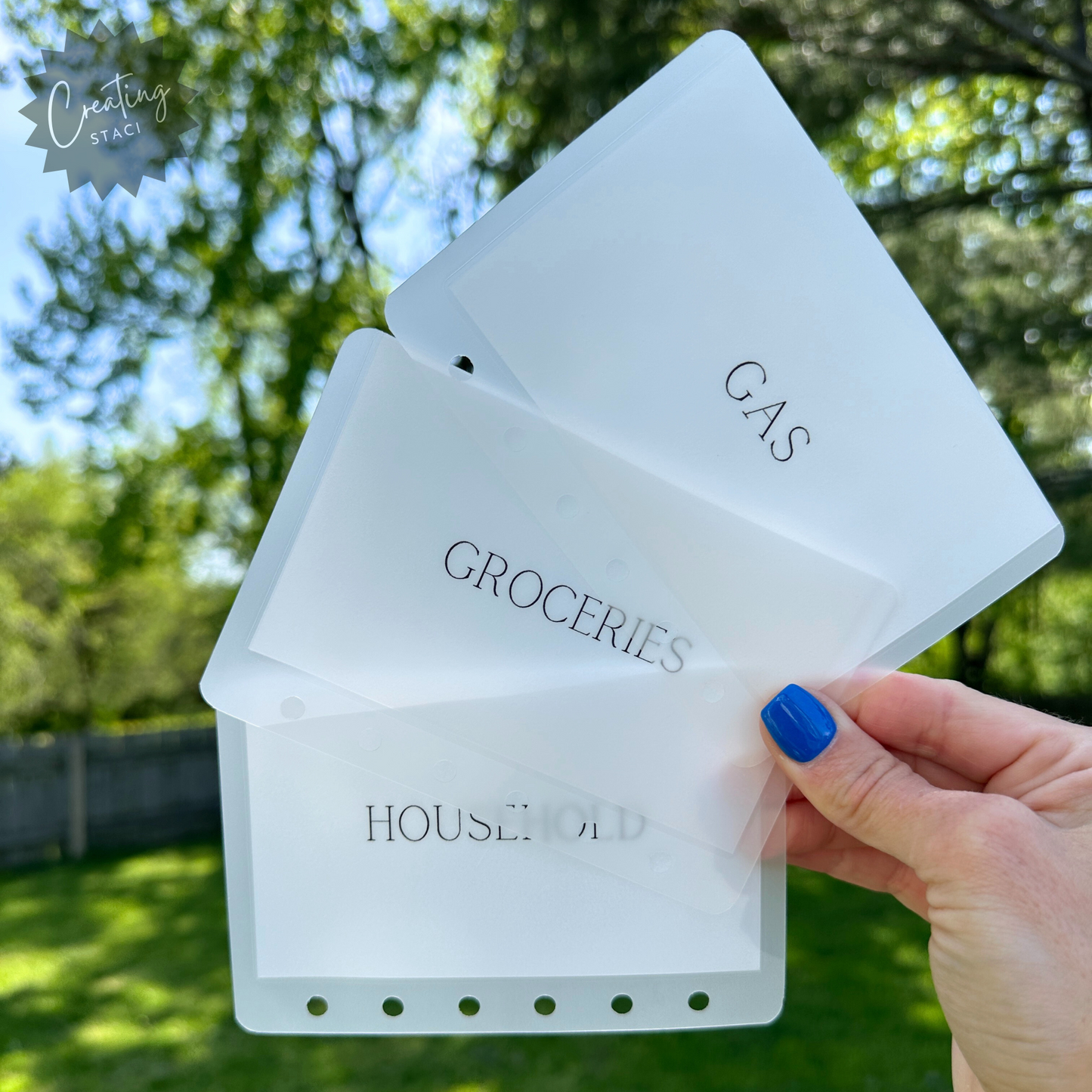 A7 Vellum Cash Envelopes