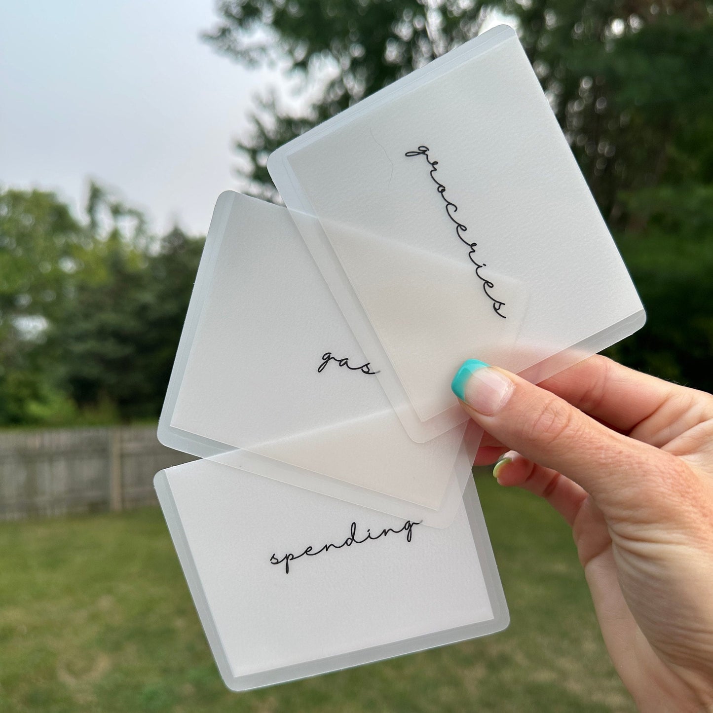MINI Vellum Cash Envelopes