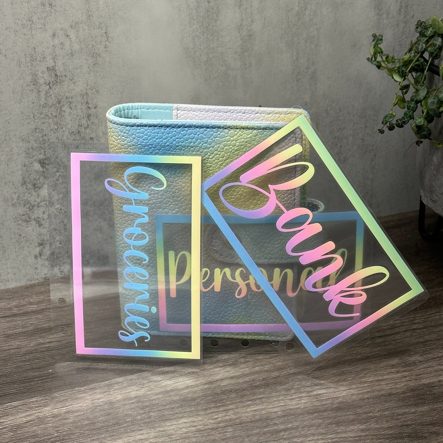 A7 Clear Cash Envelopes