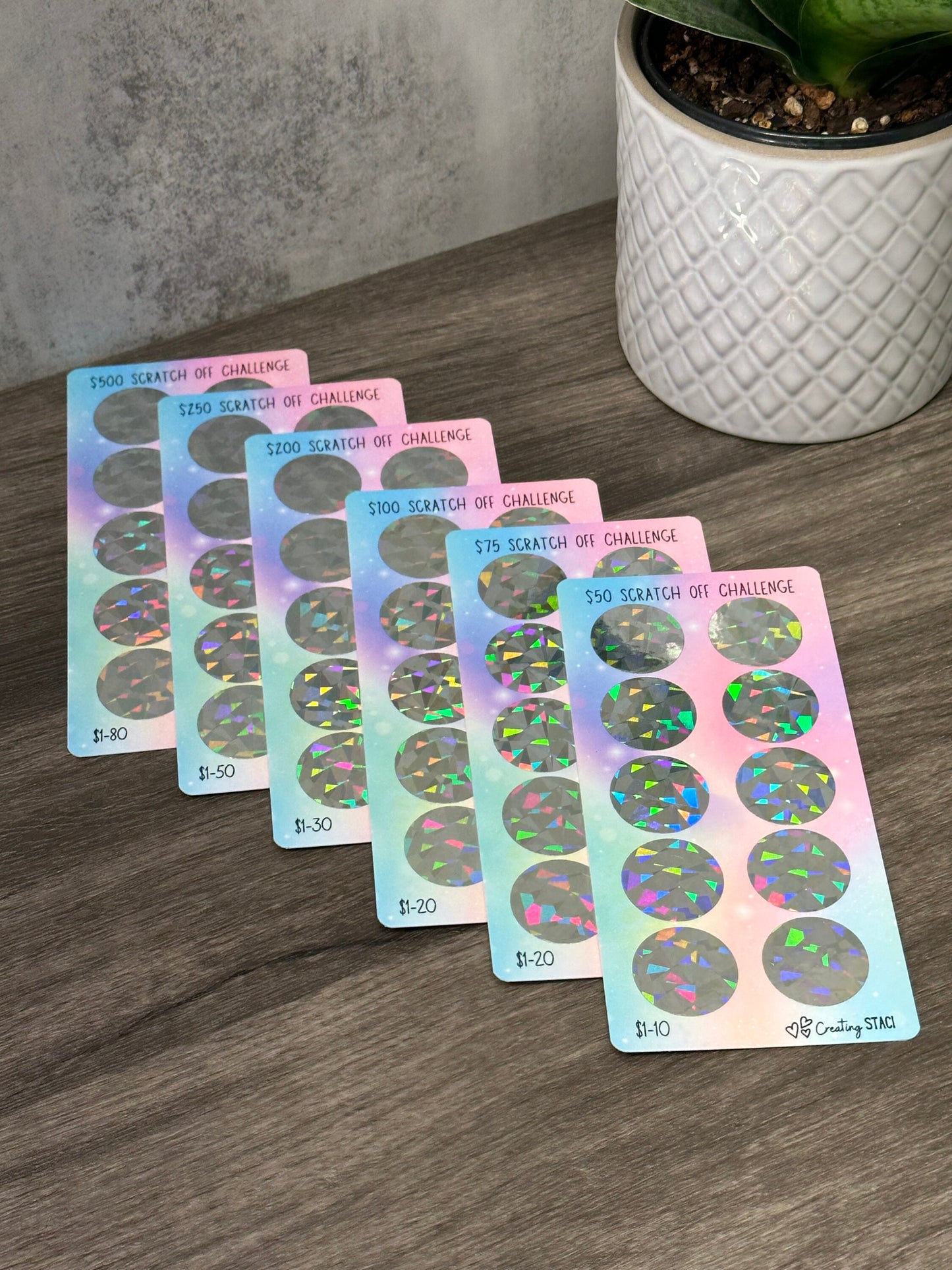 Scratch Off Savings Challenge