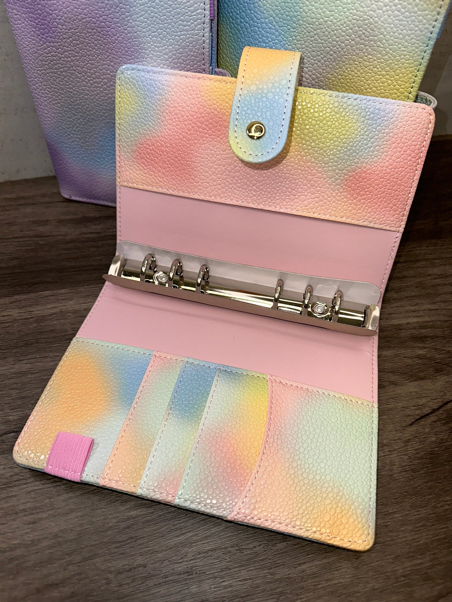A6 Rainbow Budget Binders