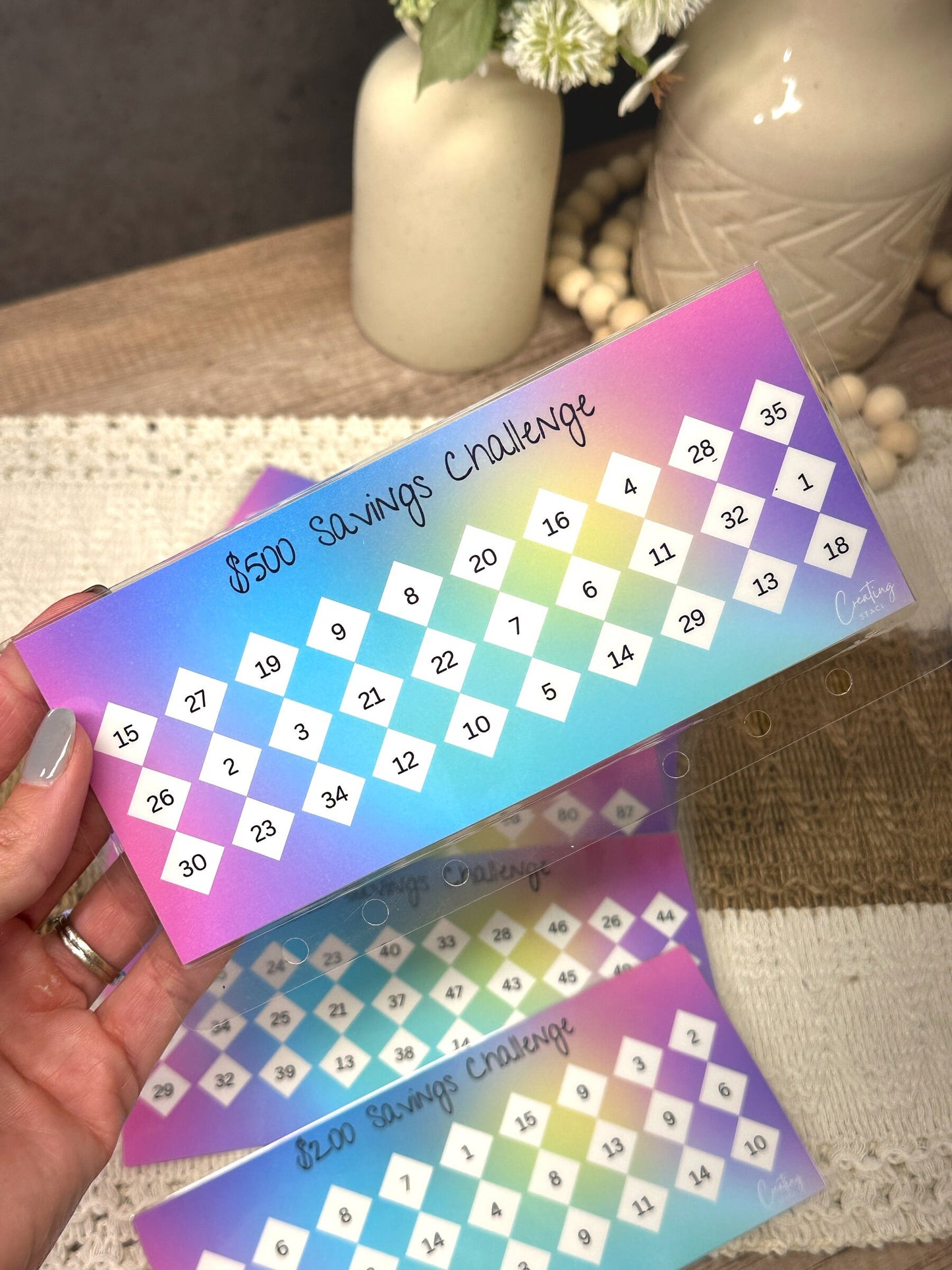 Savings Challenge Envelope