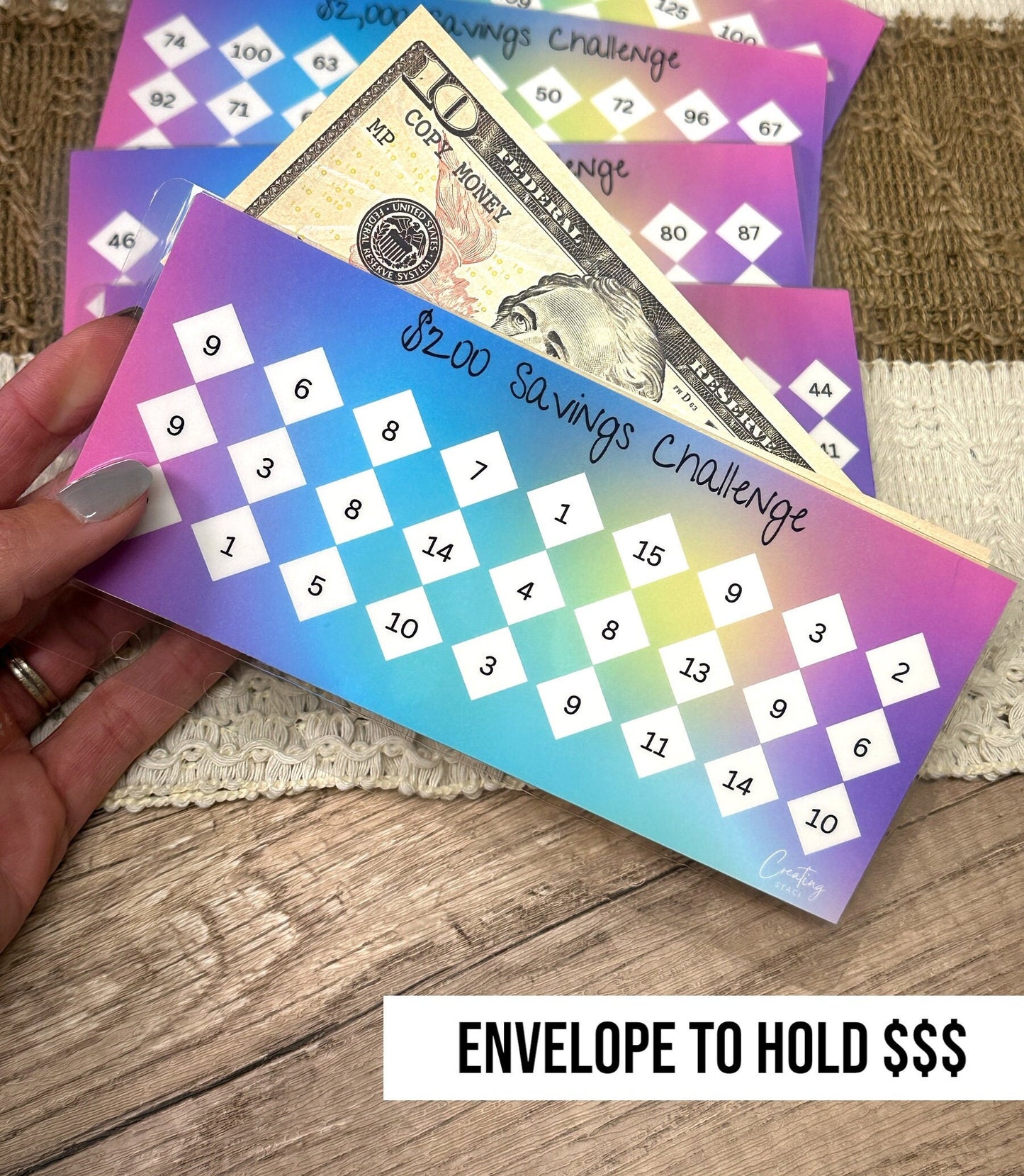 Savings Challenge Envelope