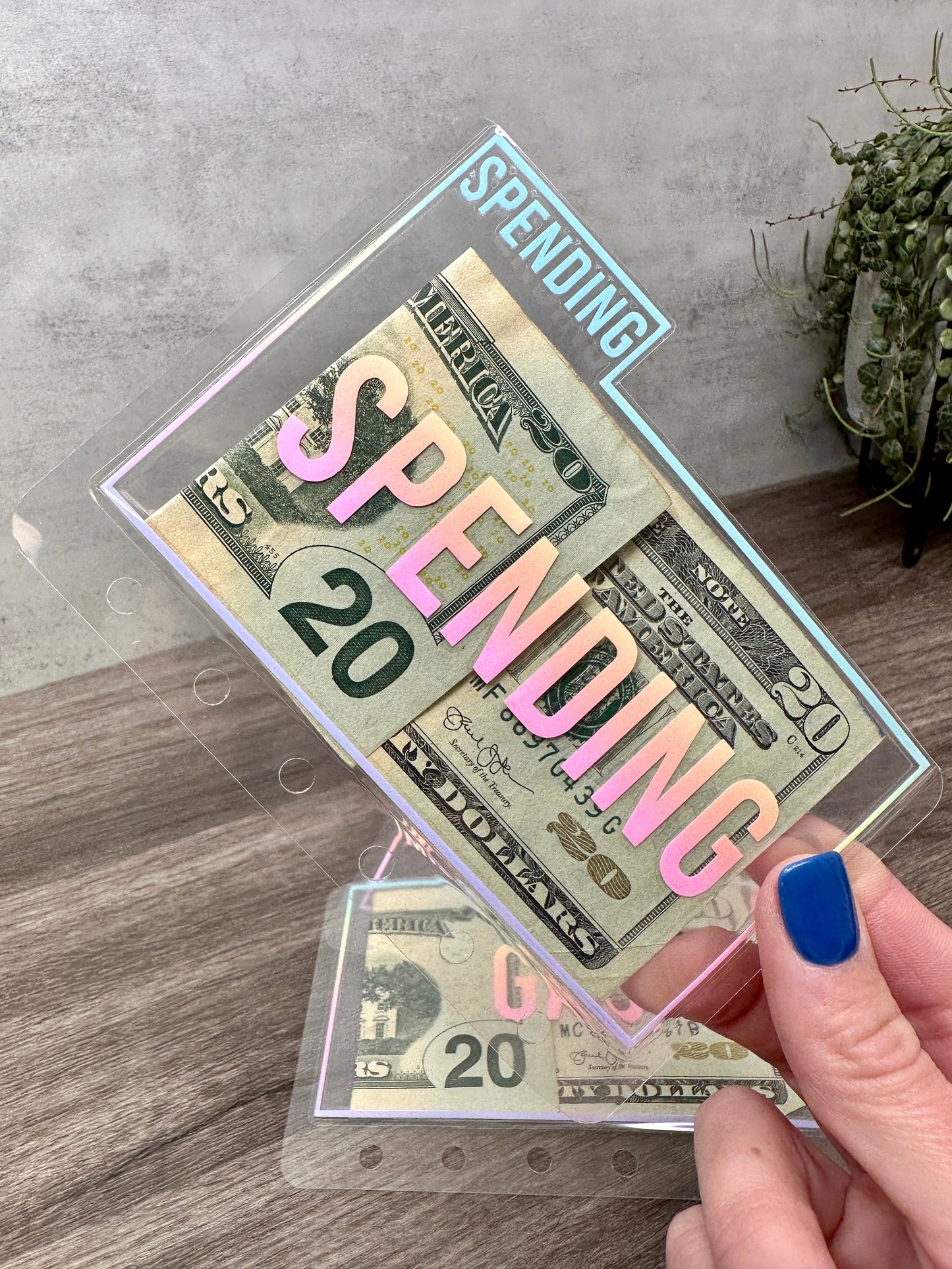 A7 Tabbed Cash Envelopes