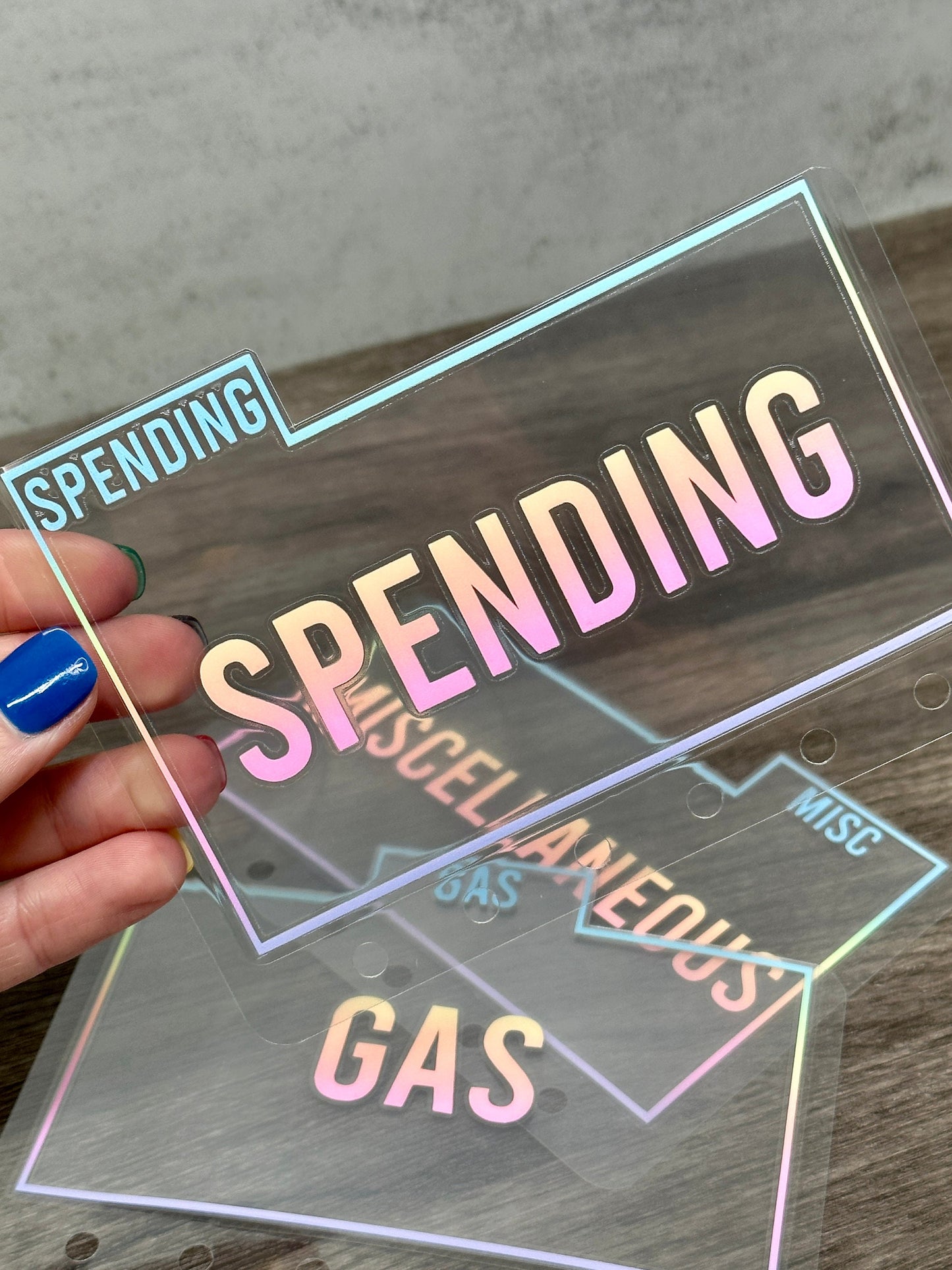 A7 Tabbed Cash Envelopes
