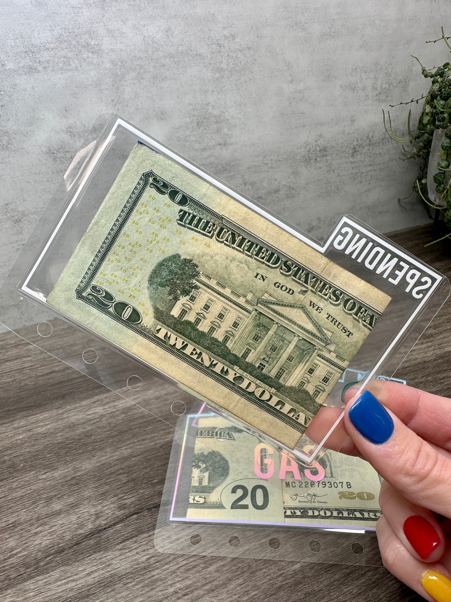 A7 Tabbed Cash Envelopes