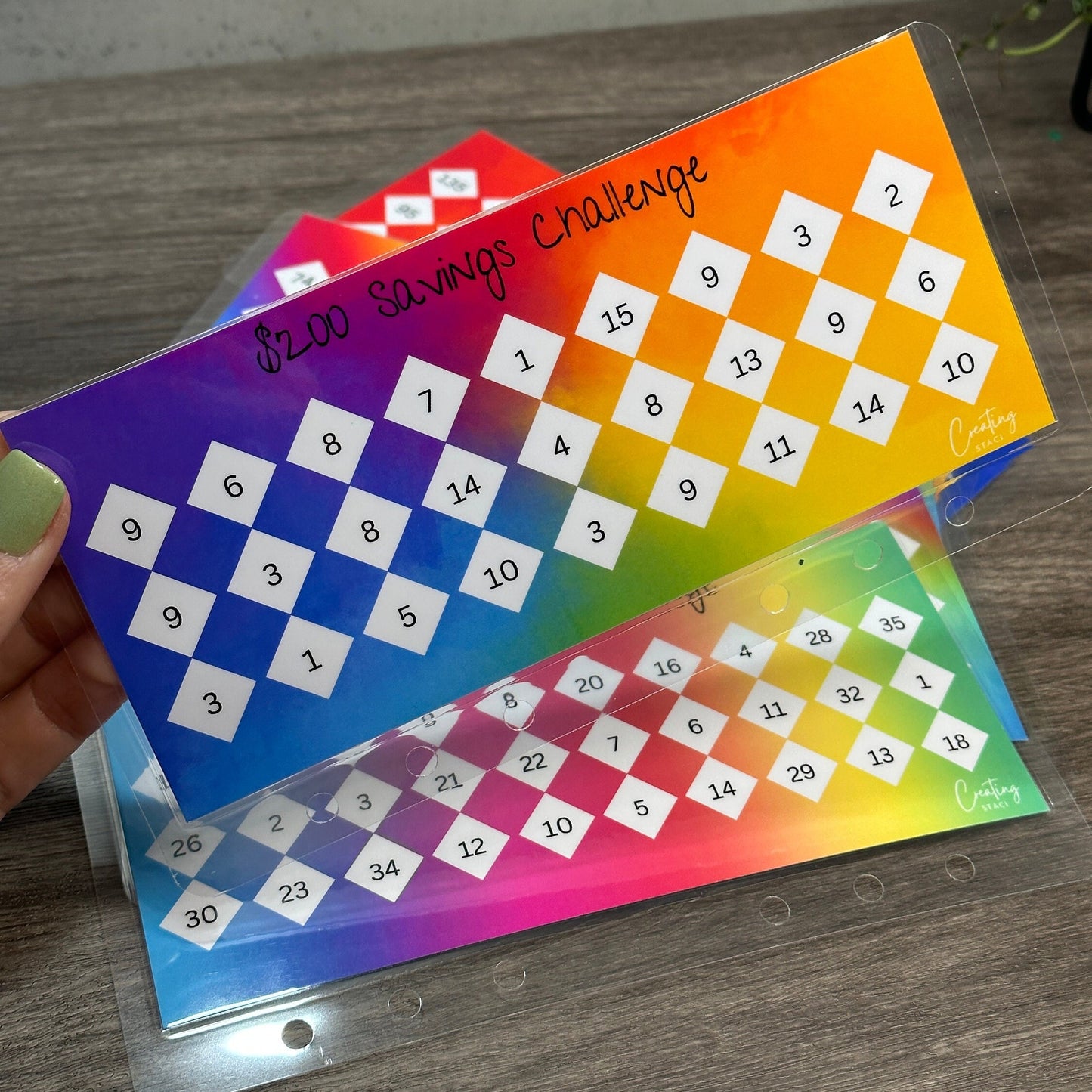 Savings Challenge Envelope