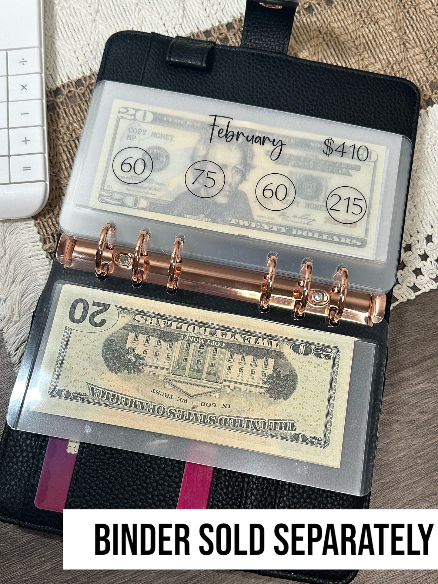 12 Month Savings Challenge Envelopes