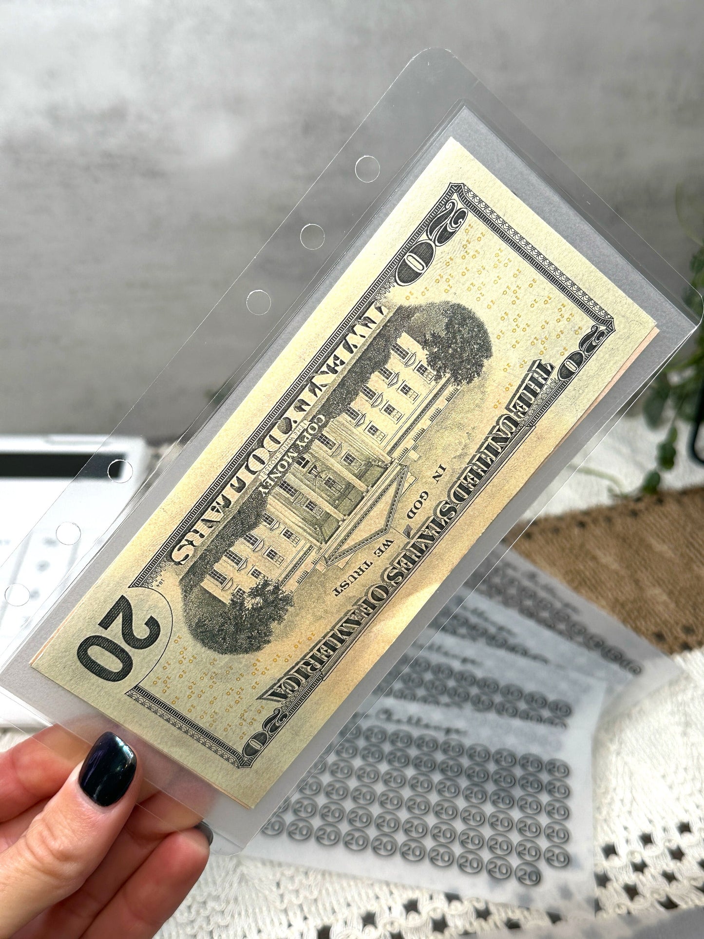 Vellum Savings Challenge Envelopes